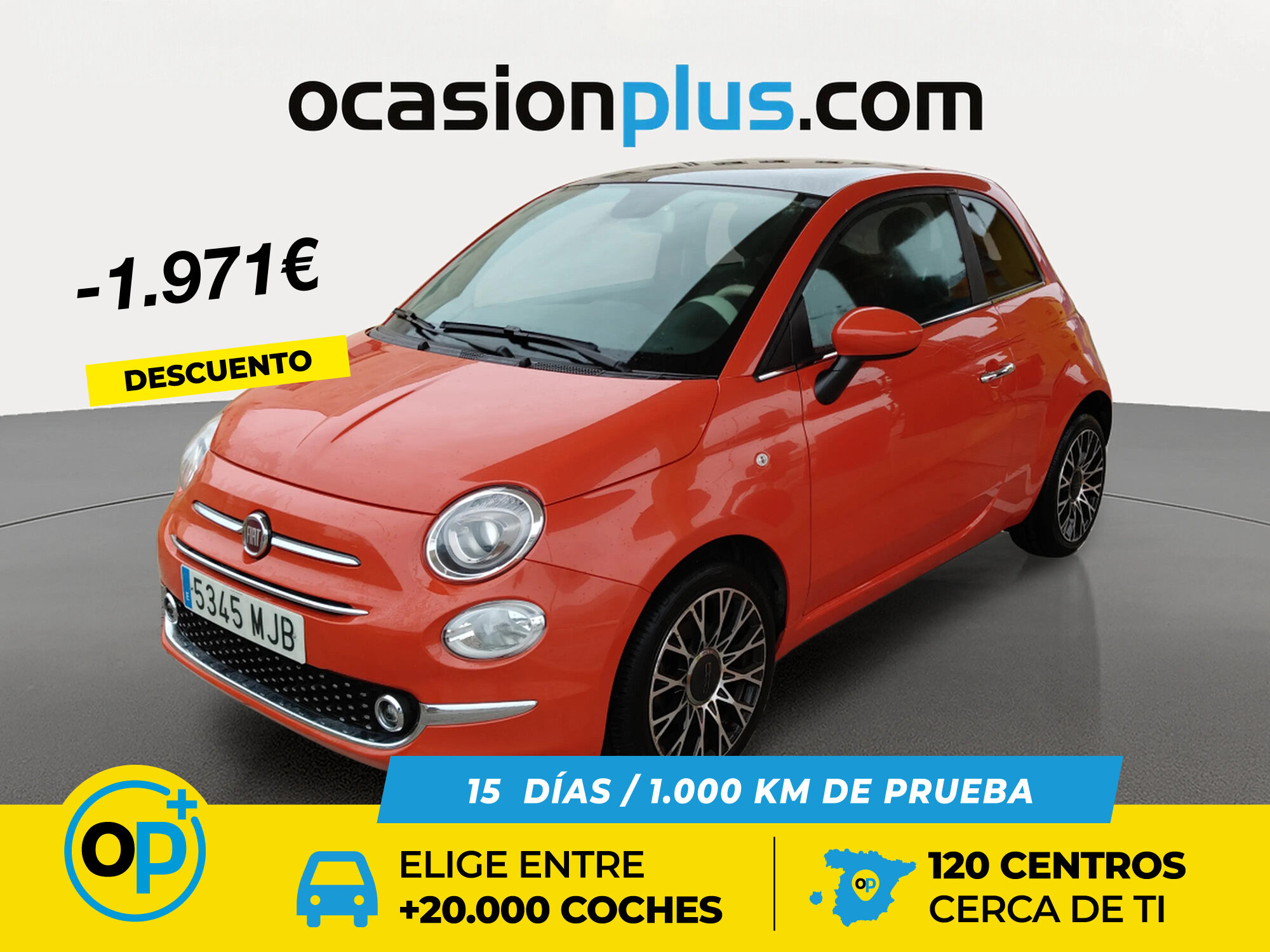 FIAT 500 (1.0 Hybrid Dolcevita 51 kW (70 CV)) en Madrid