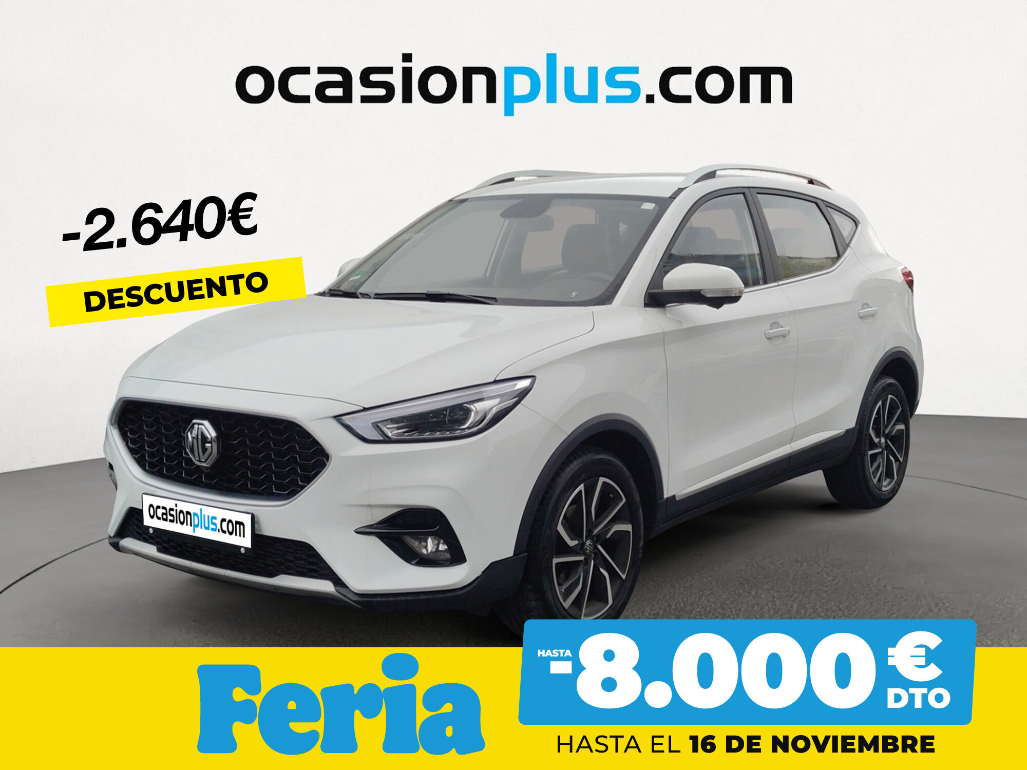 MG ZS (1.0T Luxury Auto 82 kW (111 CV)) en Madrid