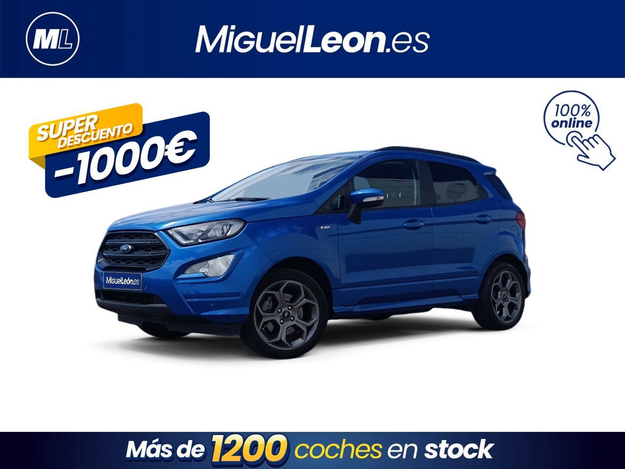 FORD EcoSport (1.0T EcoBoost 92kW (125CV) S&S ST Line) en Palmas, Las