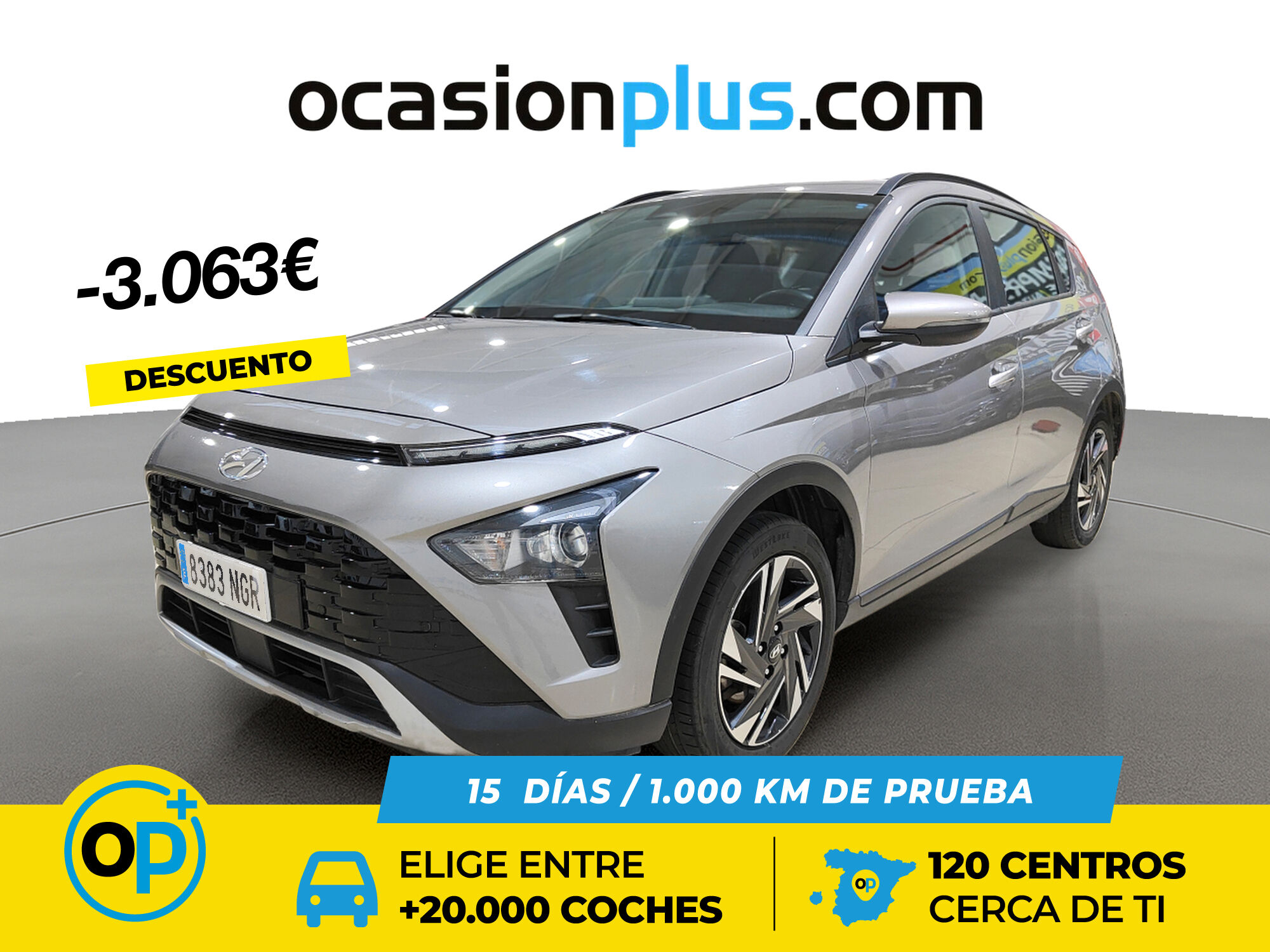 HYUNDAI Bayon (1.2 MPI Maxx 62 kW (84 CV)) en Madrid