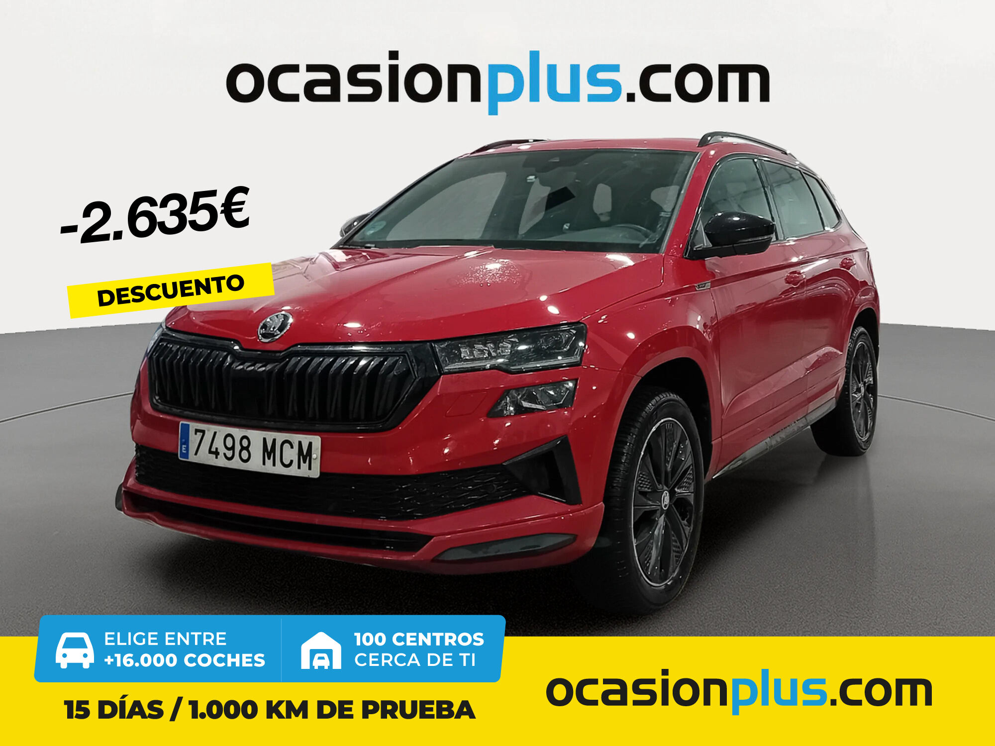 SKODA Karoq (2.0 TDI Sportline 4X4 DSG 110 kW (150 CV)) en Madrid