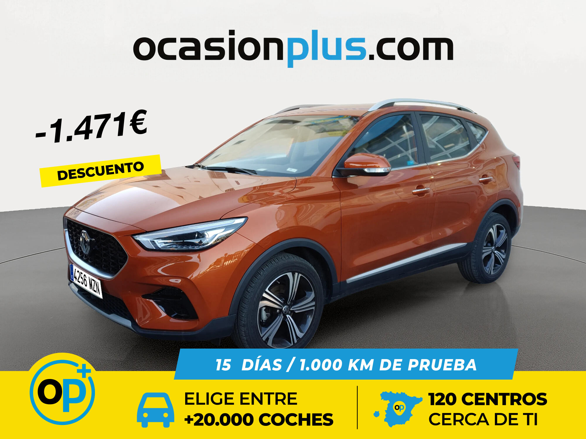 MG ZS (1.5 Comfort 78 kW (106 CV)) en Madrid
