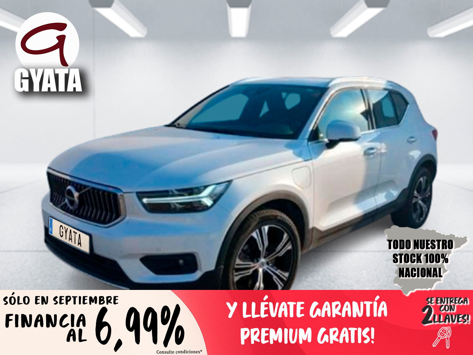 VOLVO XC40 (T4 Twin Recharge Inscription Auto 155 kW (211 CV)) en Madrid