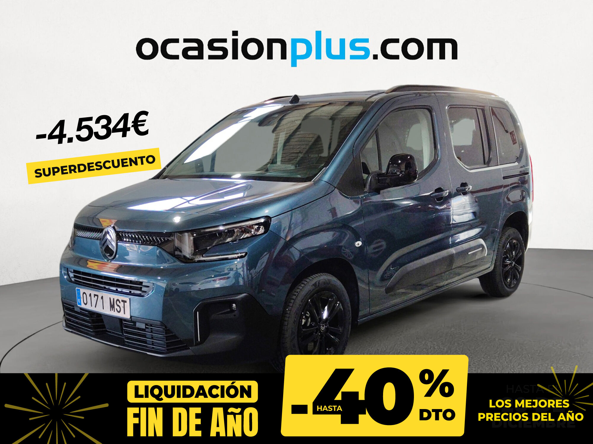 CITROEN Berlingo (BlueHDi 100 S&S Plus Talla M 75 kW (102 CV)) en Madrid