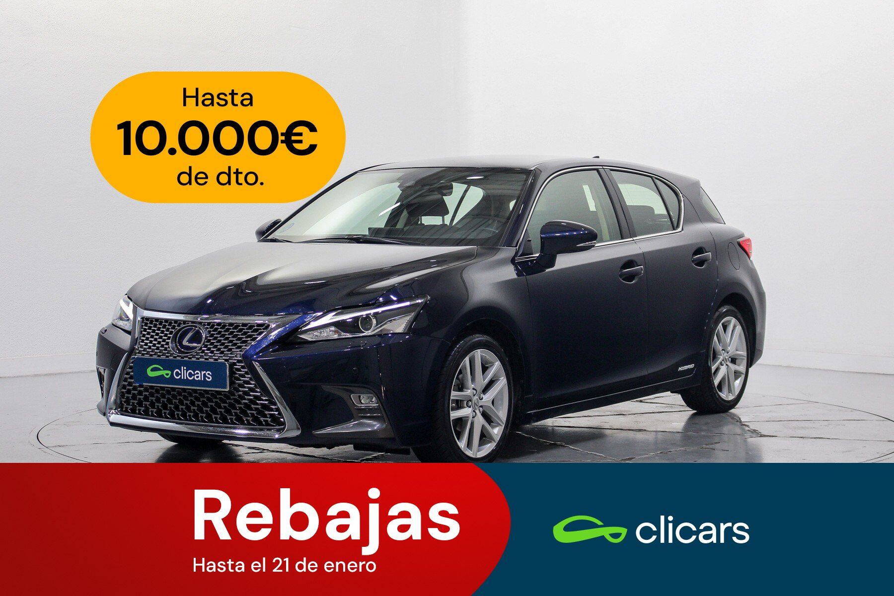 LEXUS CT (CT 200h Executive) en Madrid