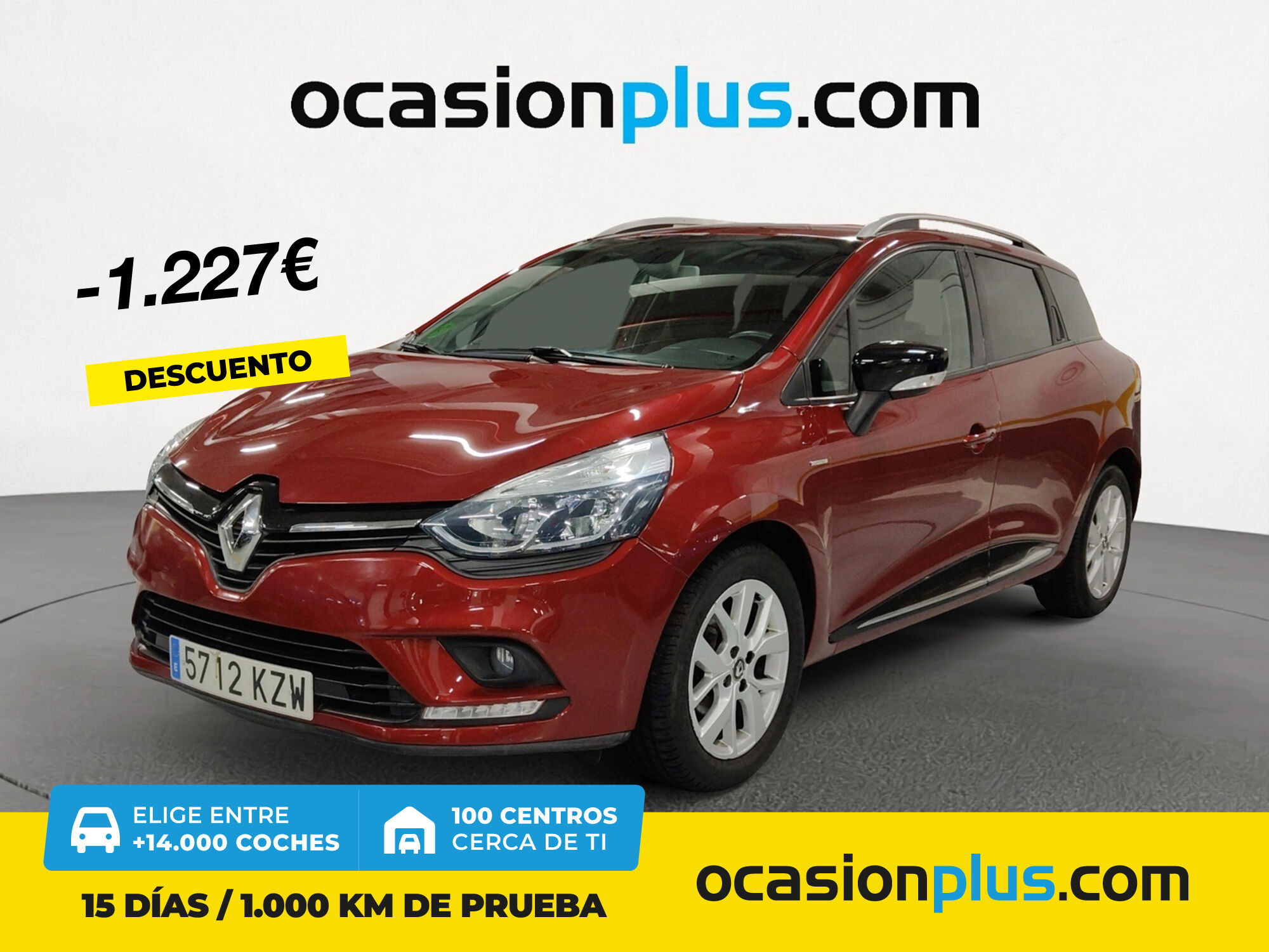 RENAULT Clio (Sport Tourer Limited TCe 66 kW (90 CV)) en Madrid