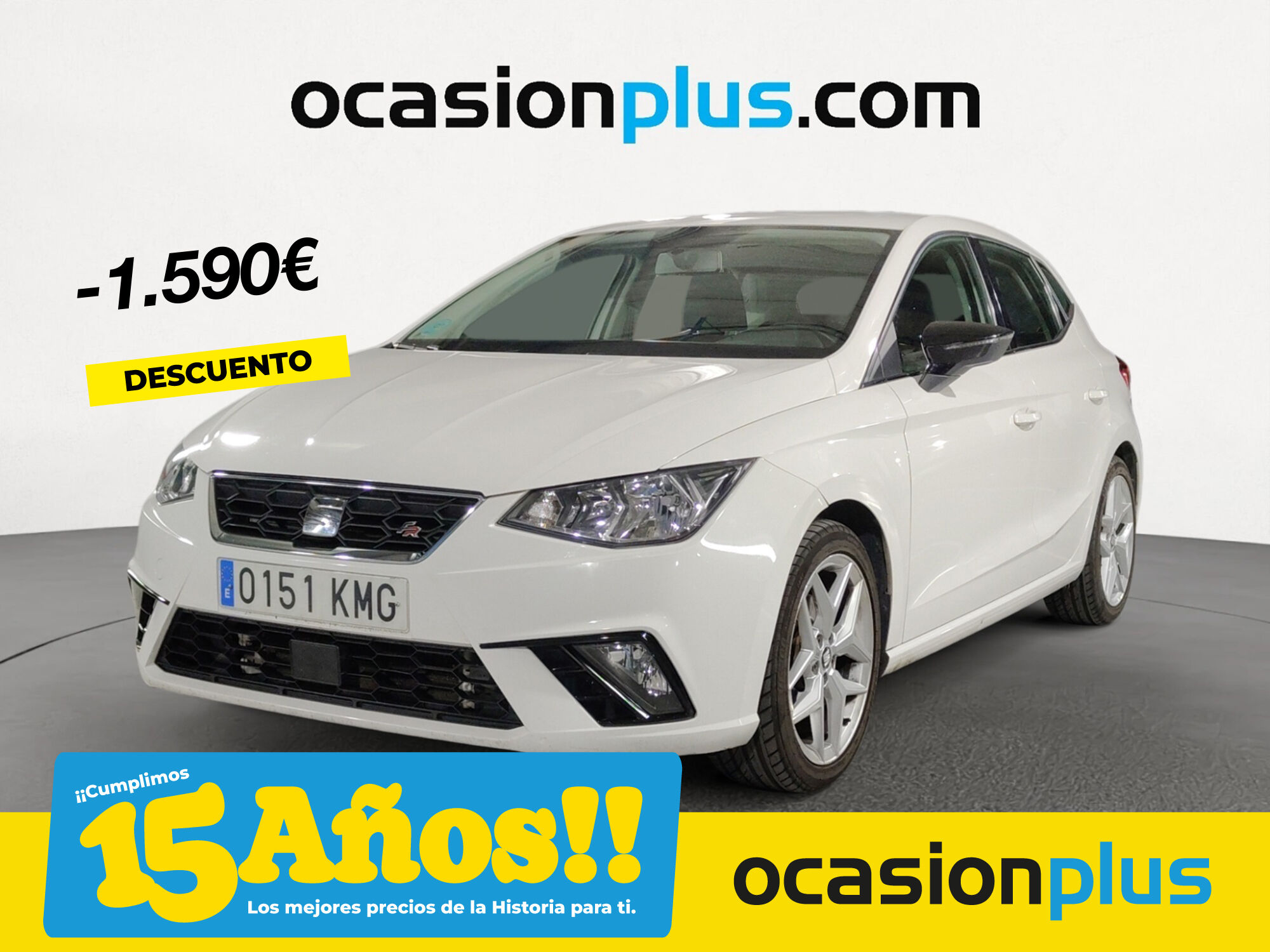 SEAT Ibiza (1.0 EcoTSI S&S FR DSG7 85 kW (115 CV)) en Madrid