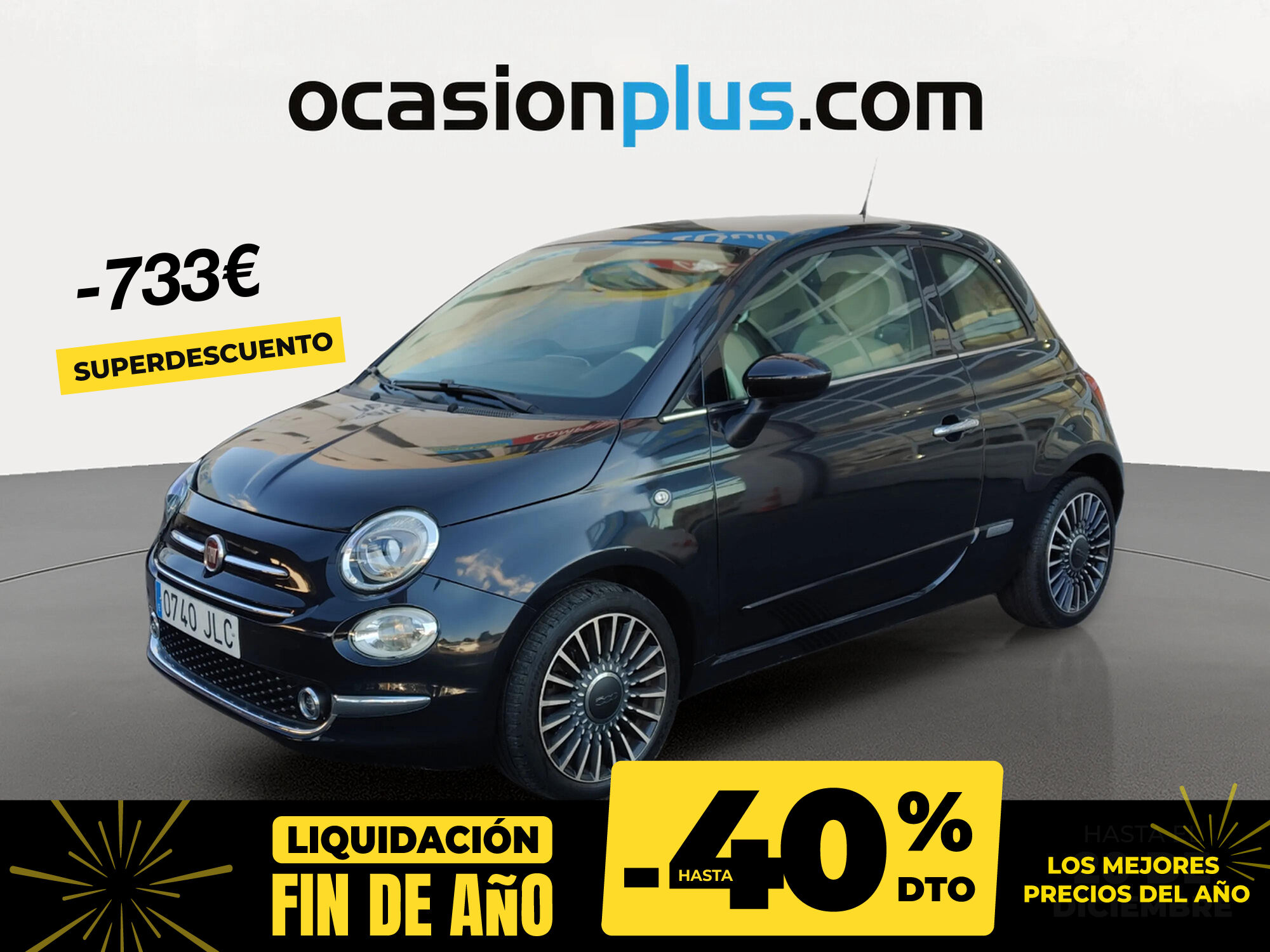FIAT 500 (1.2 8v Lounge 51 kW (69 CV)) en Madrid