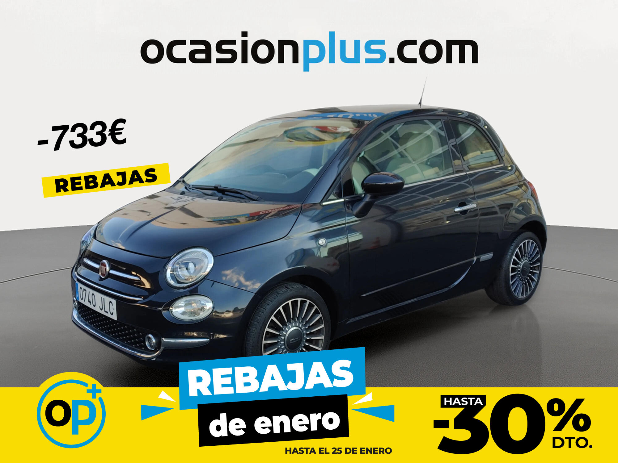 FIAT 500 (1.2 8v Lounge 51 kW (69 CV)) en Madrid