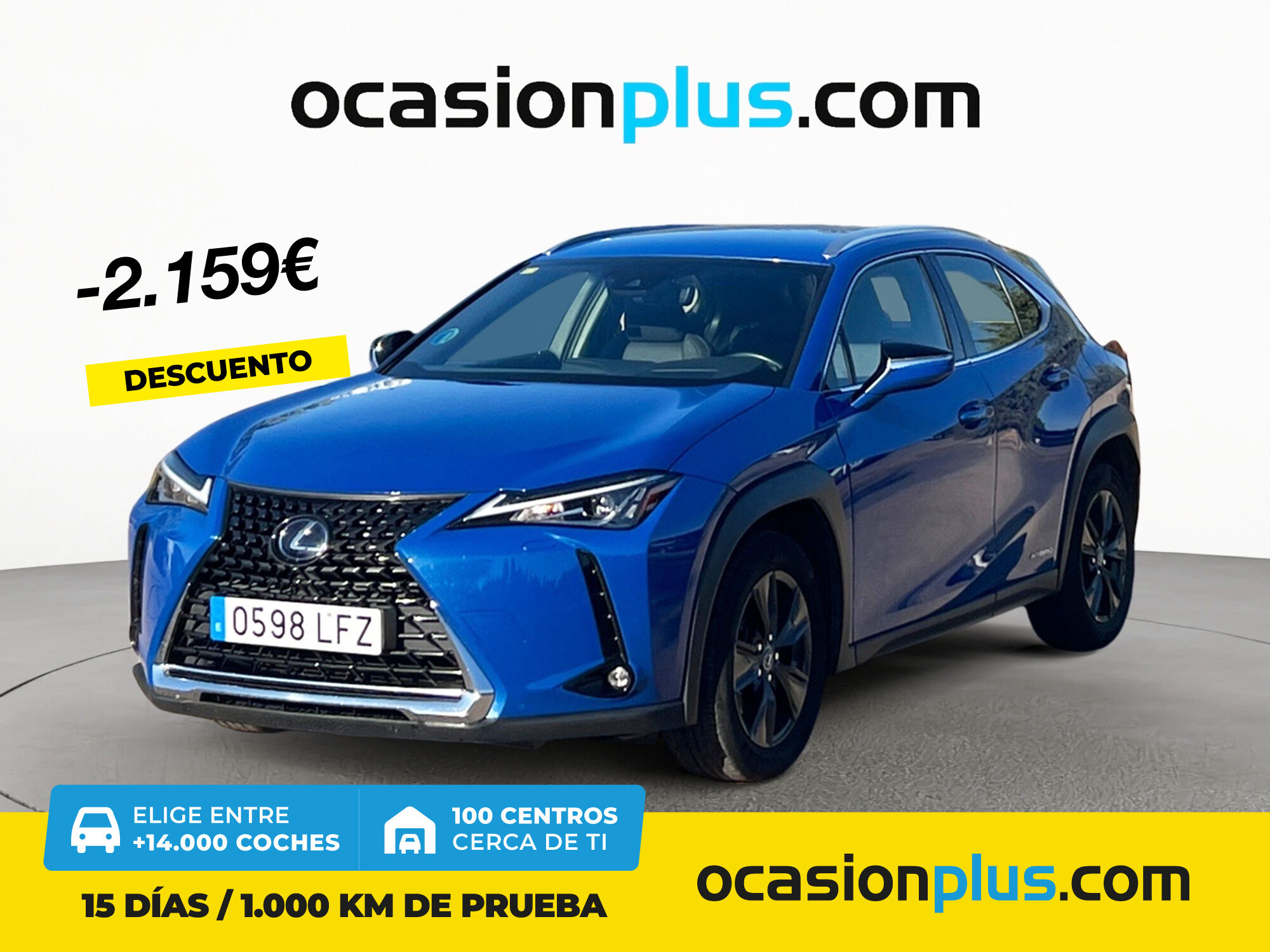 LEXUS UX (250h Business 2WD 135 kW (184 CV)) en Madrid