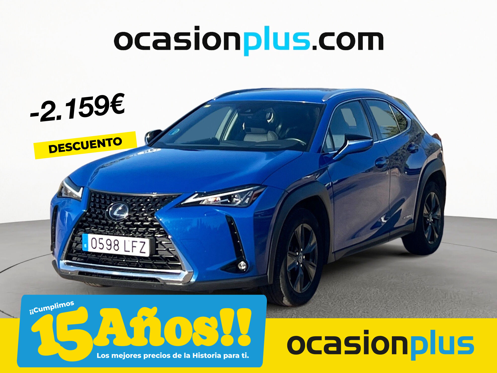 LEXUS UX (250h Business 2WD 135 kW (184 CV)) en Madrid