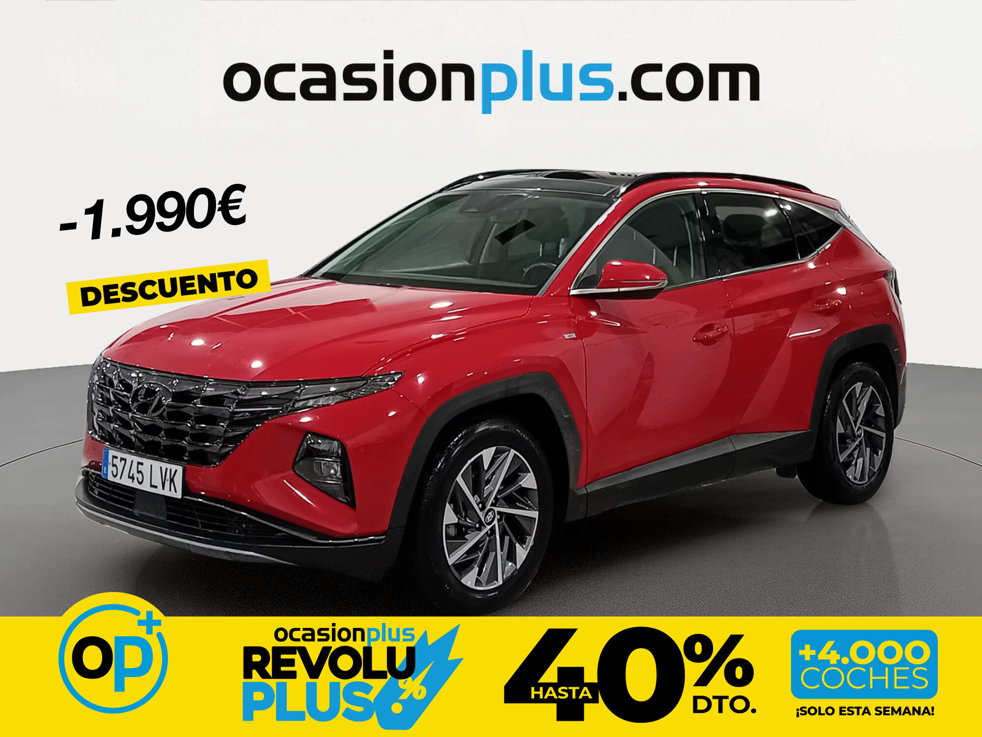 Foto del HYUNDAI Tucson 1.6 CRDI 48V Tecno Sky 4x4 DT