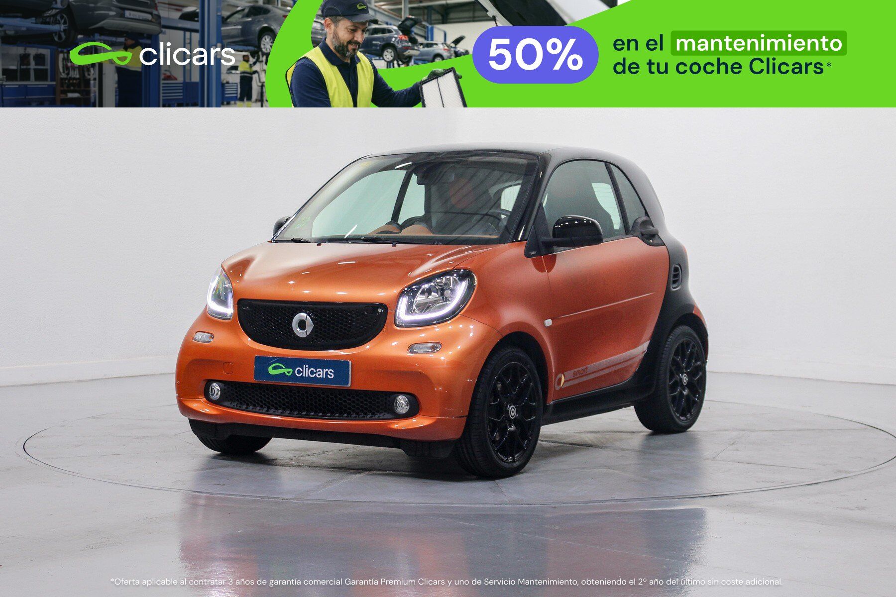 Foto del SMART Fortwo Coupé 52 Passion
