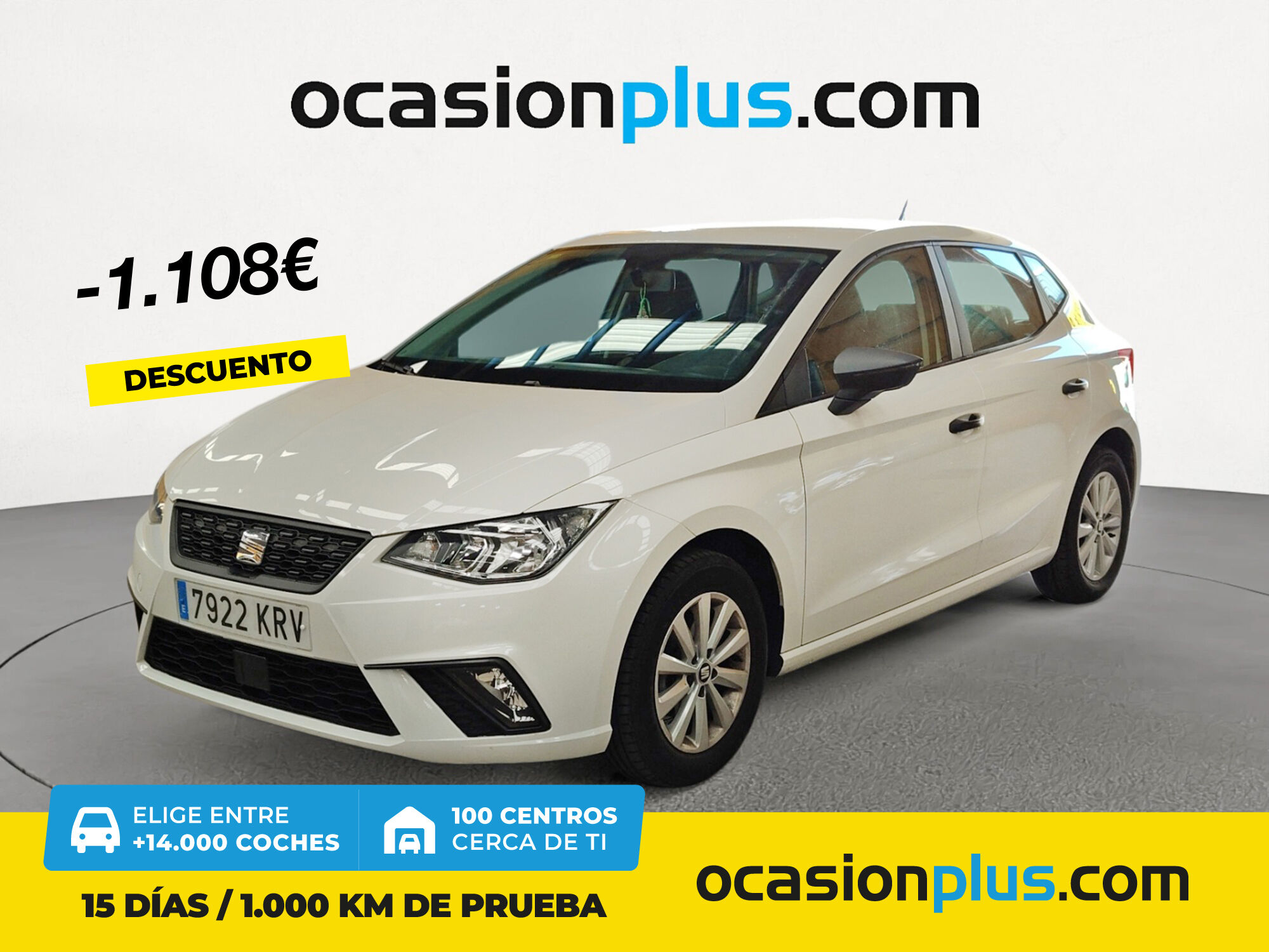 SEAT Ibiza (1.0 MPI Reference Plus 59 kW (80 CV)) en Madrid