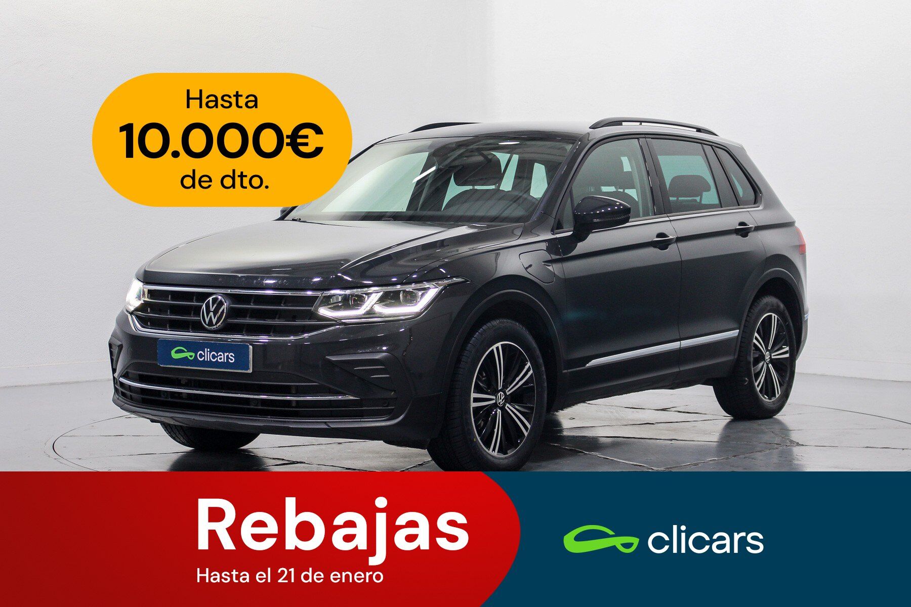 VOLKSWAGEN Tiguan (Tiguan 1.4 eHibrid Life 180kW) en Madrid