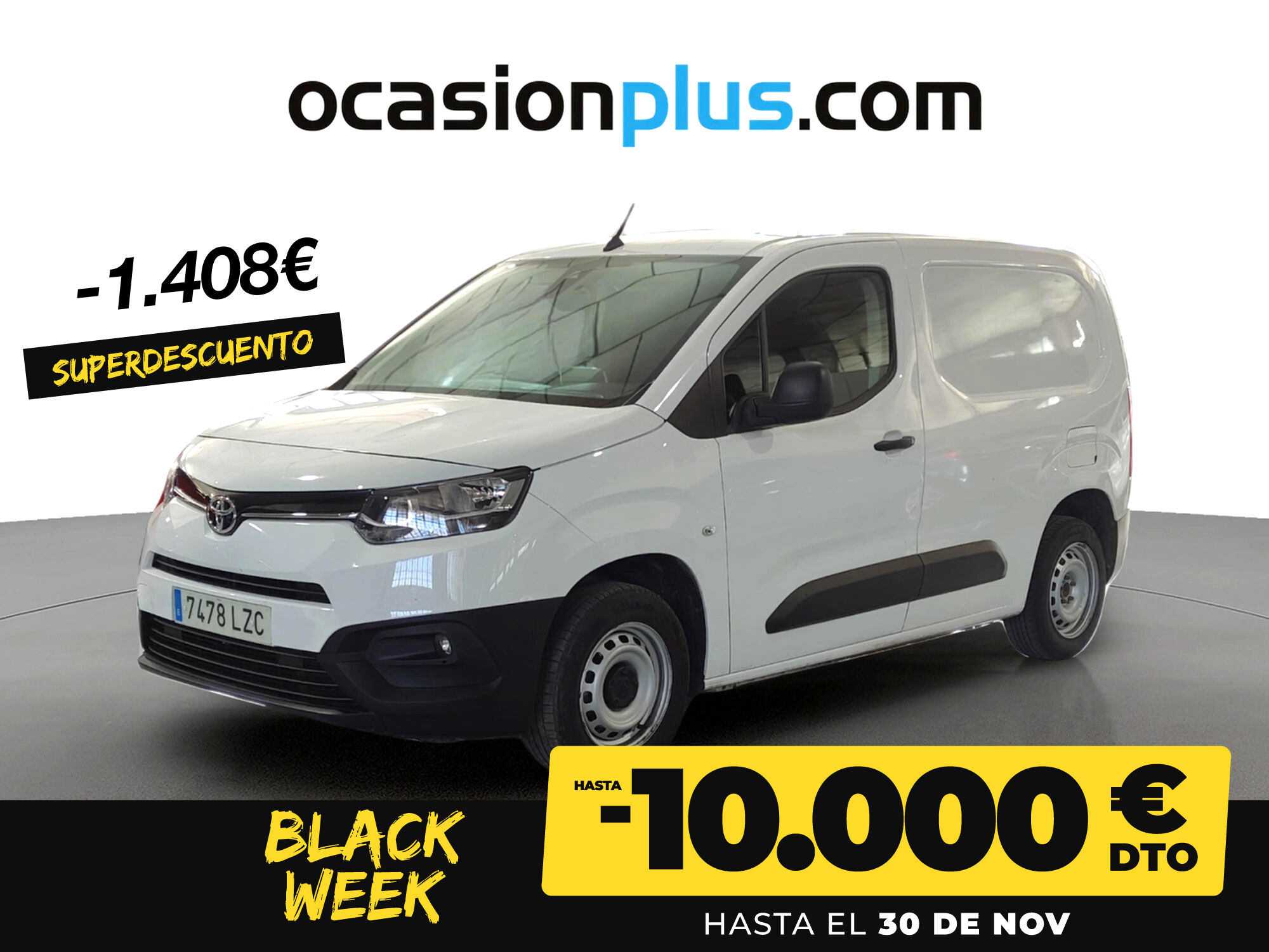 TOYOTA Proace City (Van 1.5 D GX Plus L1 75 kW (102 CV)) en Madrid