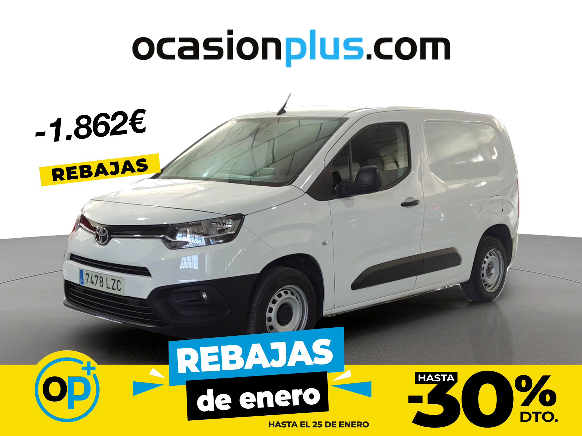 TOYOTA Proace City (Van 1.5 D GX Plus L1 75 kW (102 CV)) en Madrid