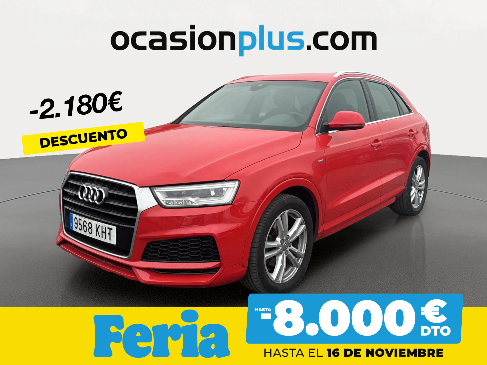 AUDI Q3 (sport edition 2.0 TFSI quattro 162 kW (220 CV) S tronic) en Madrid