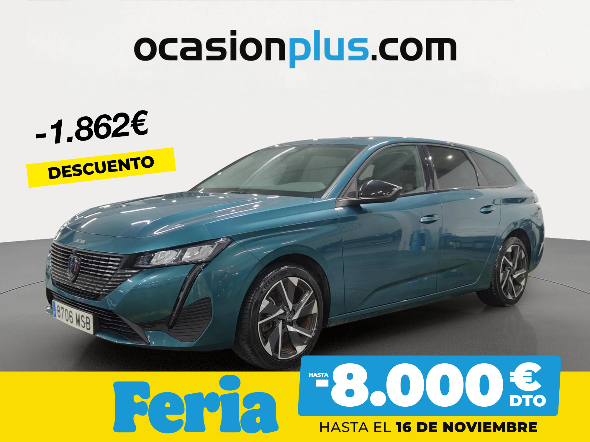 PEUGEOT 308 (PureTech 130 S&S Allure 96 kW (130 CV)) en Madrid