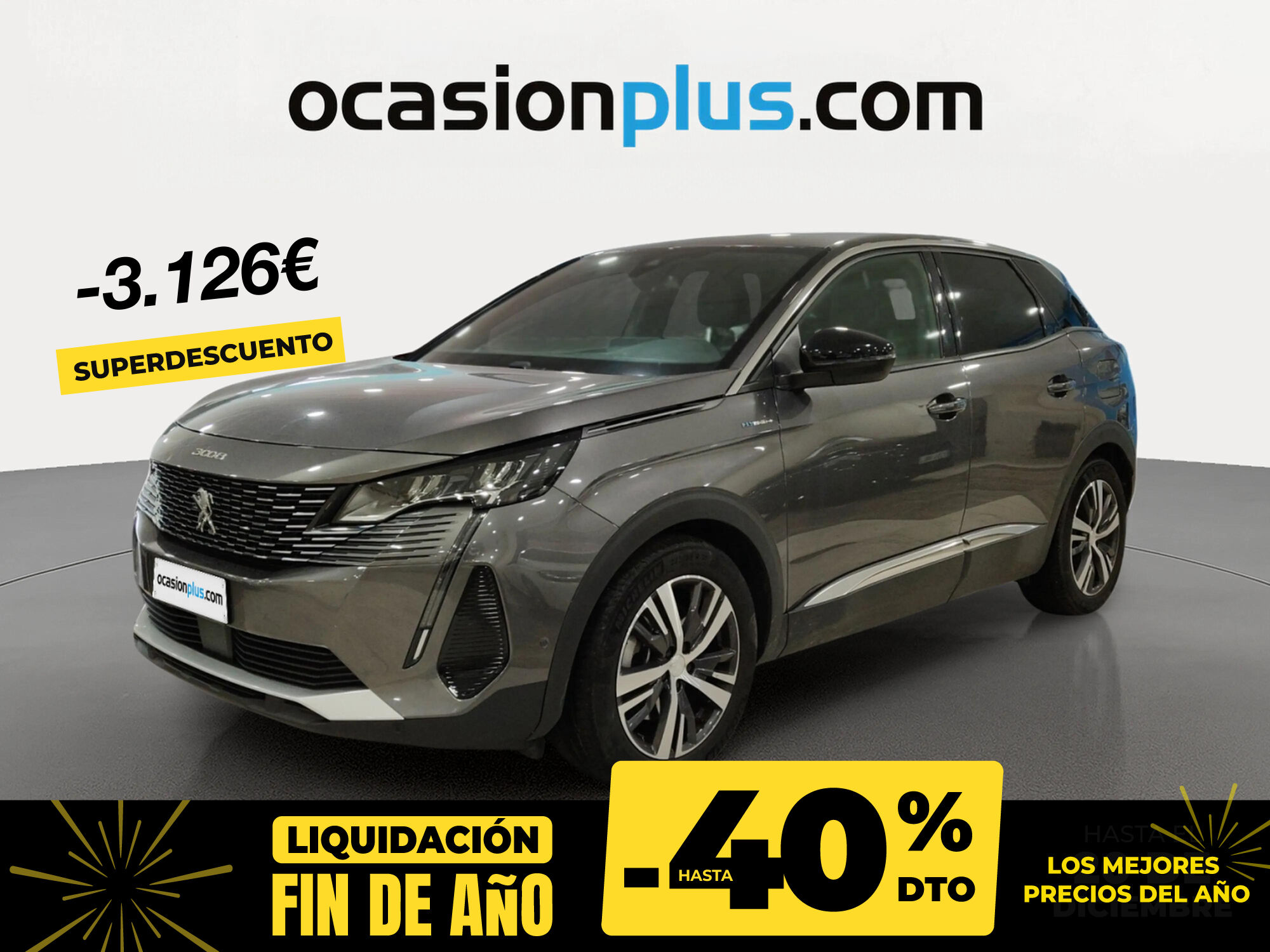 PEUGEOT 3008 (Hybrid 300 Allure Pack e-EAT8 221 kW (300 CV)) en Madrid