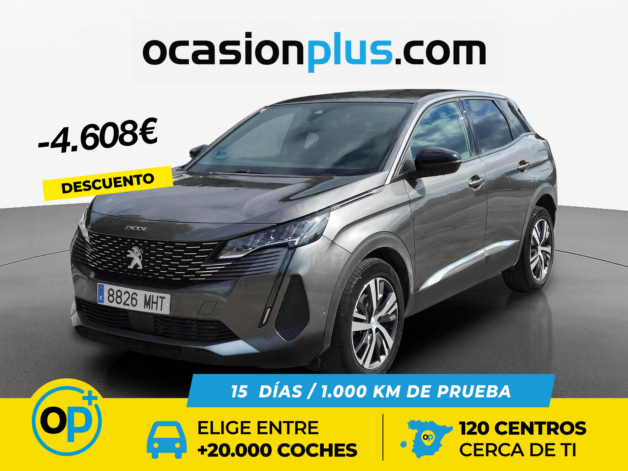 PEUGEOT 3008 (BlueHDi 130 S&S Allure Pack EAT8 96 kW (130 CV)) en Madrid