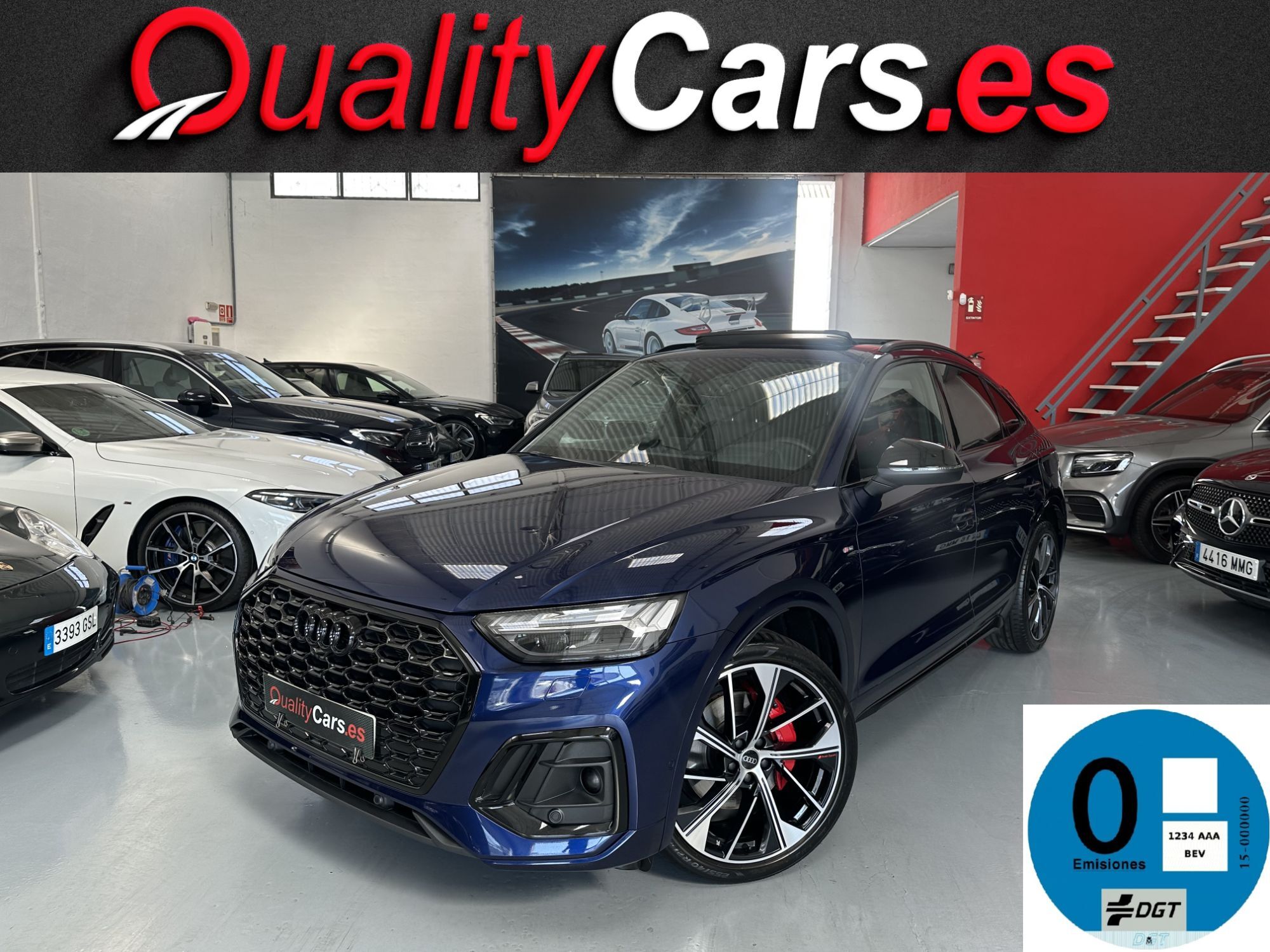AUDI Q5 (Sportback 50 TFSIe Black line quattro-ultra S tronic) en Valencia