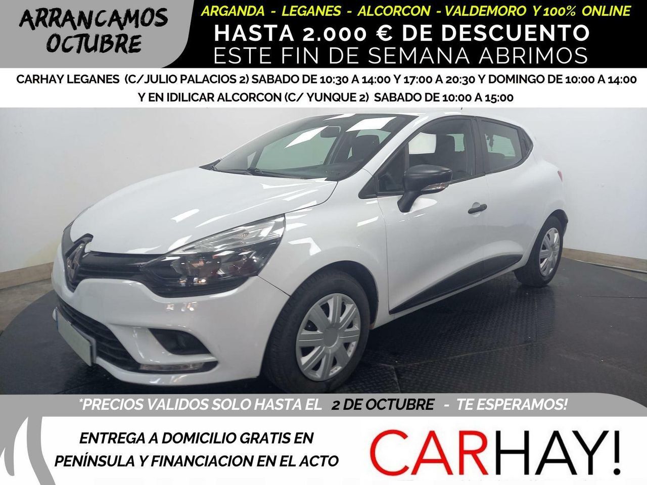 RENAULT Clio (Business Energy TCe 66kW (90CV) GLP) en Madrid