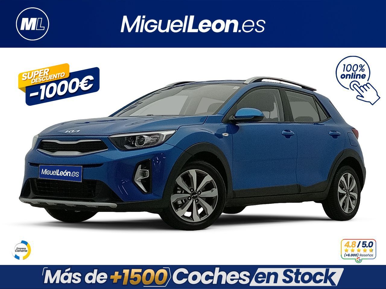 KIA Stonic (1.0 TGDI 100CV ACTIVE) en Palmas, Las