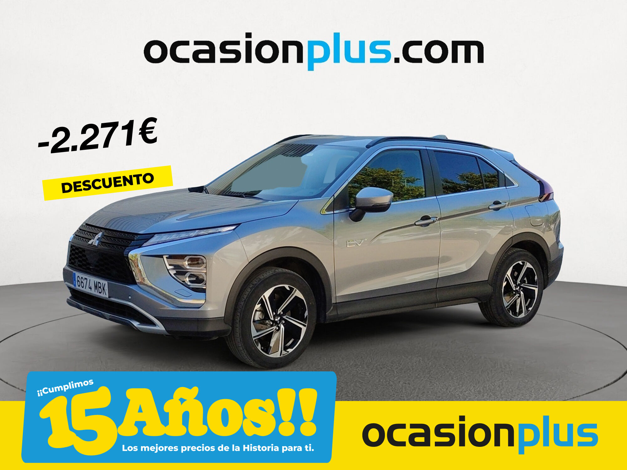 MITSUBISHI Eclipse Cross (2.4 PHEV Kaiteki 4WD Auto 138 kW (188 CV)) en Mad
