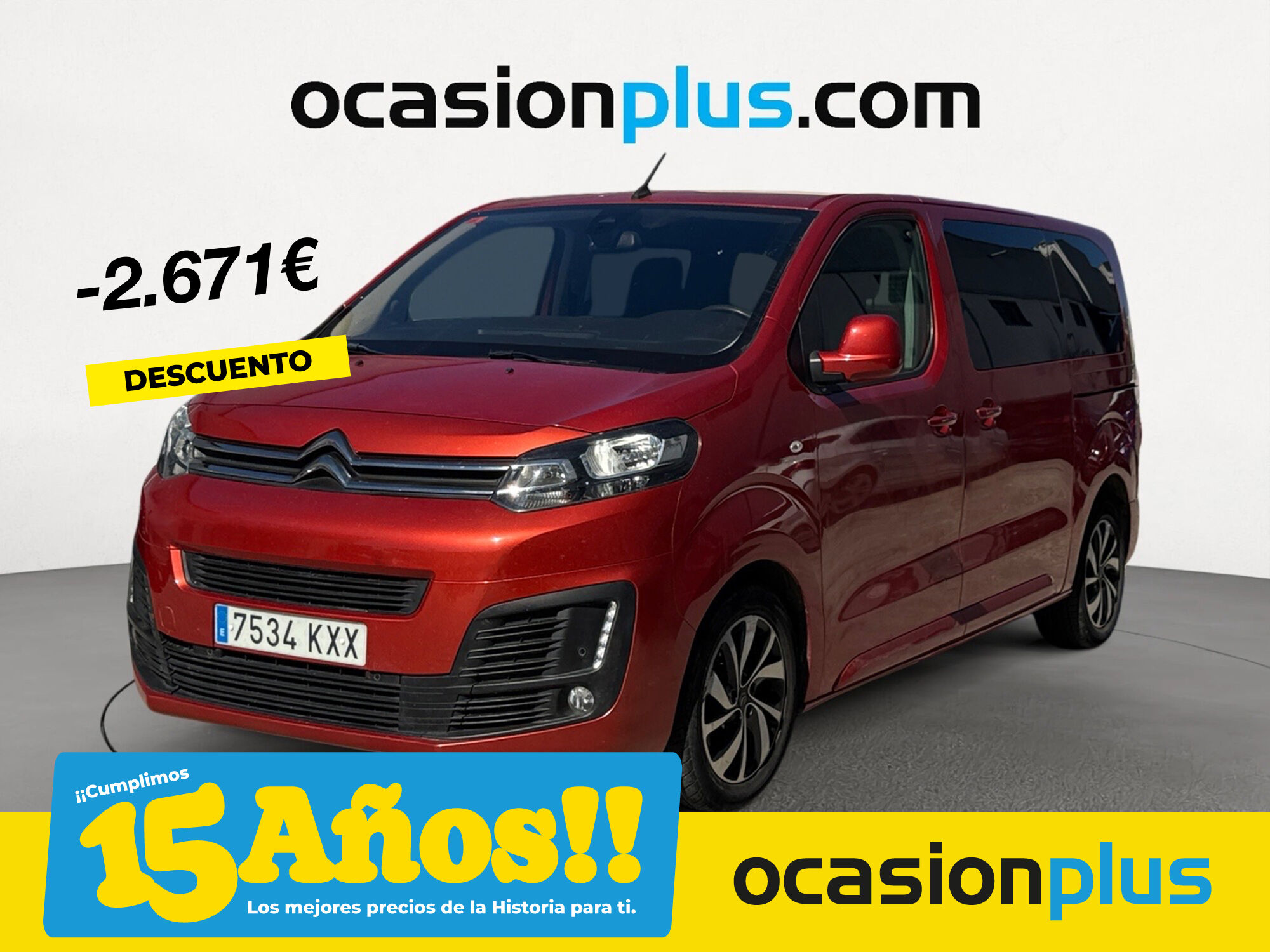 CITROEN SpaceTourer (BlueHDi 150 S&S Feel Talla M 110 kW (150 CV)) en Madri
