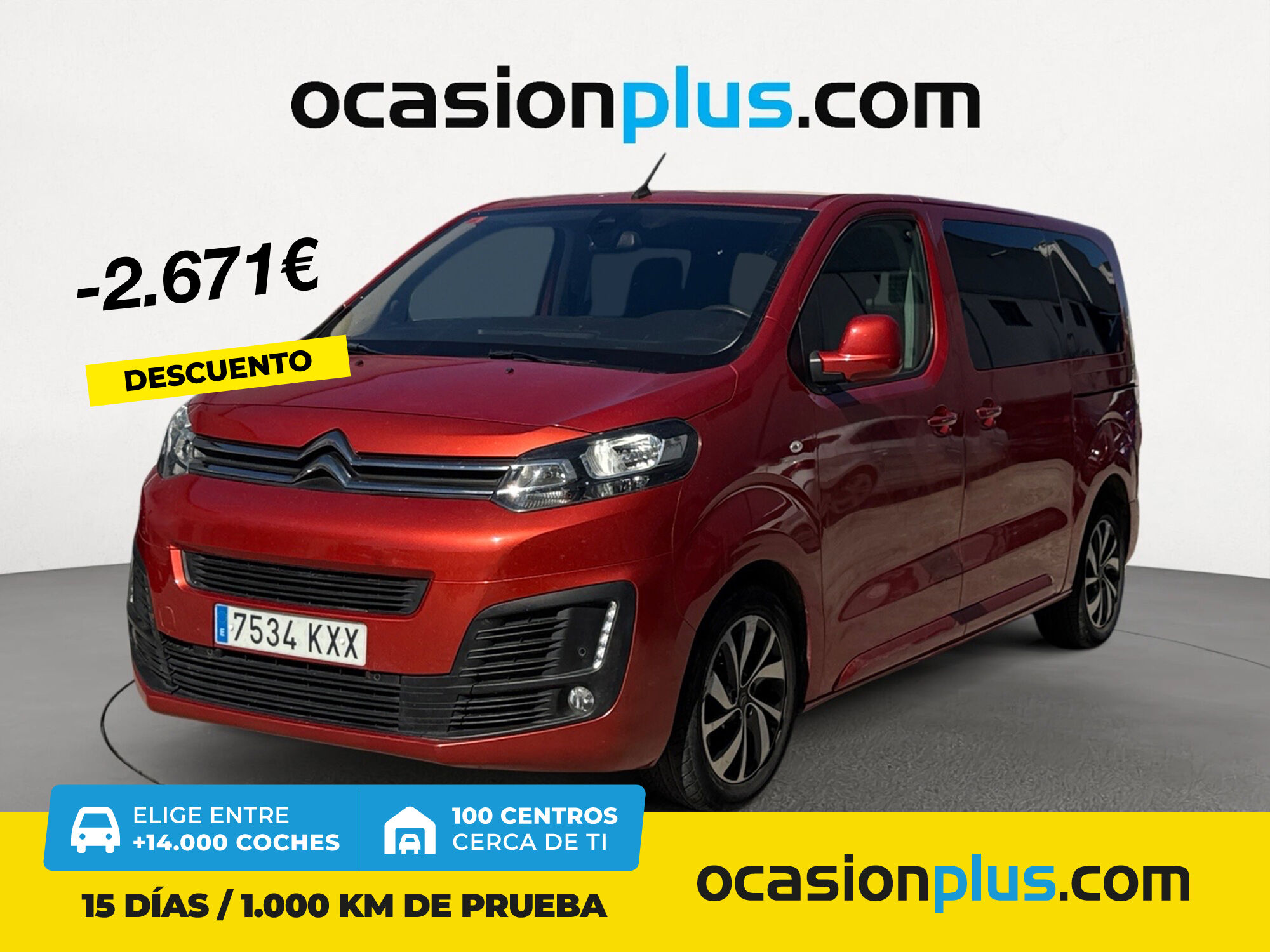 CITROEN SpaceTourer (BlueHDi 150 S&S Feel Talla M 110 kW (150 CV)) en Madri