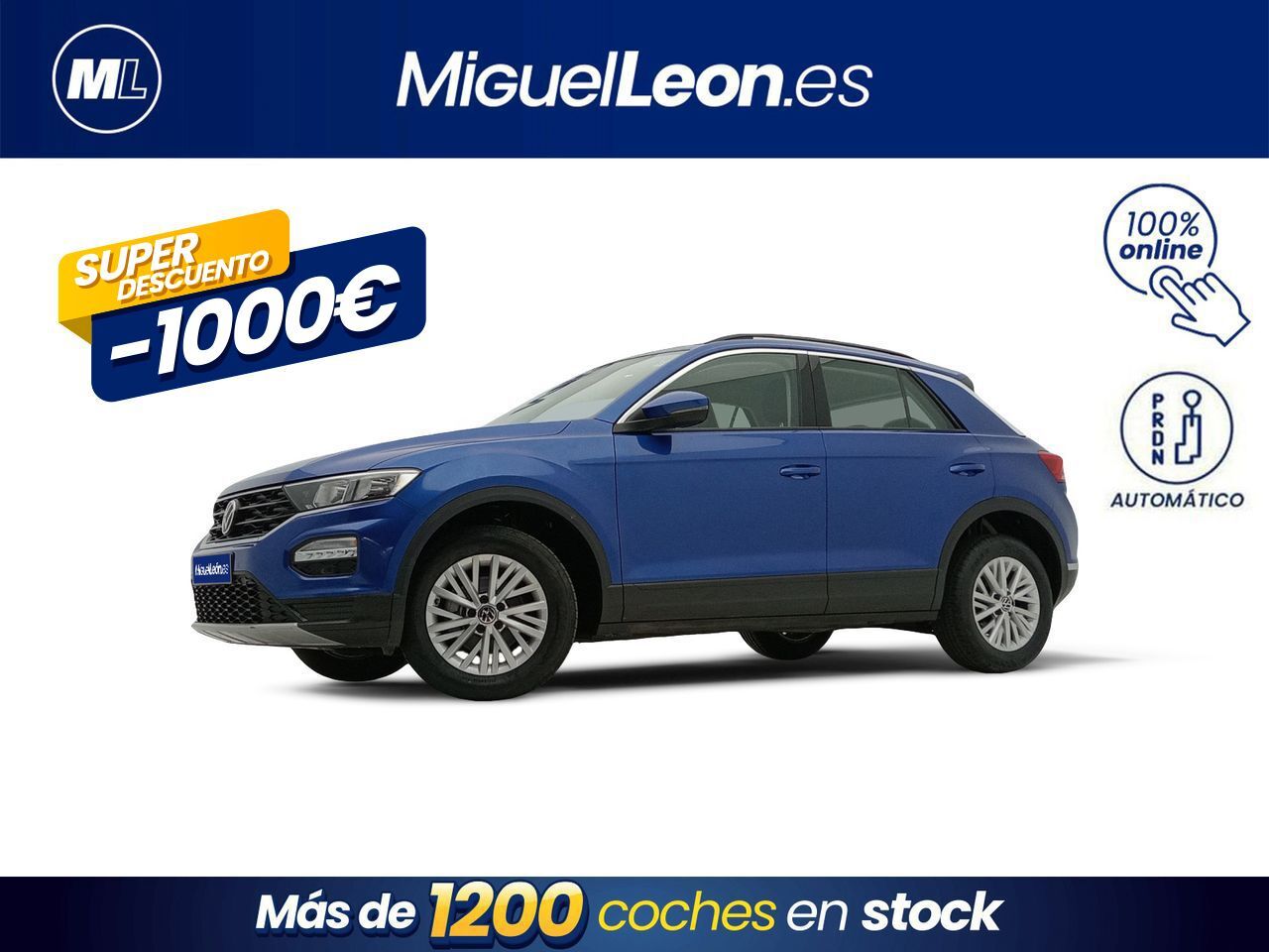 VOLKSWAGEN T-Roc (Advance Style 1.5 TSI 110kW DSG) en Palmas, Las