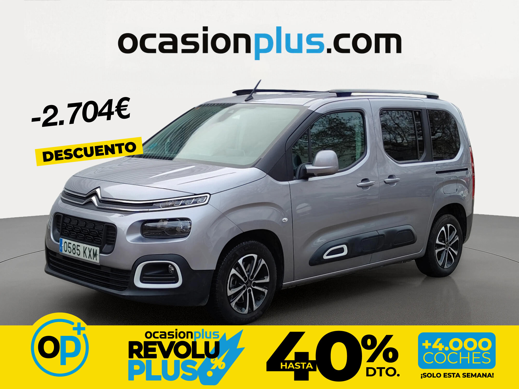 Foto del CITROEN Berlingo BlueHDi S&S Talla M Shine 130