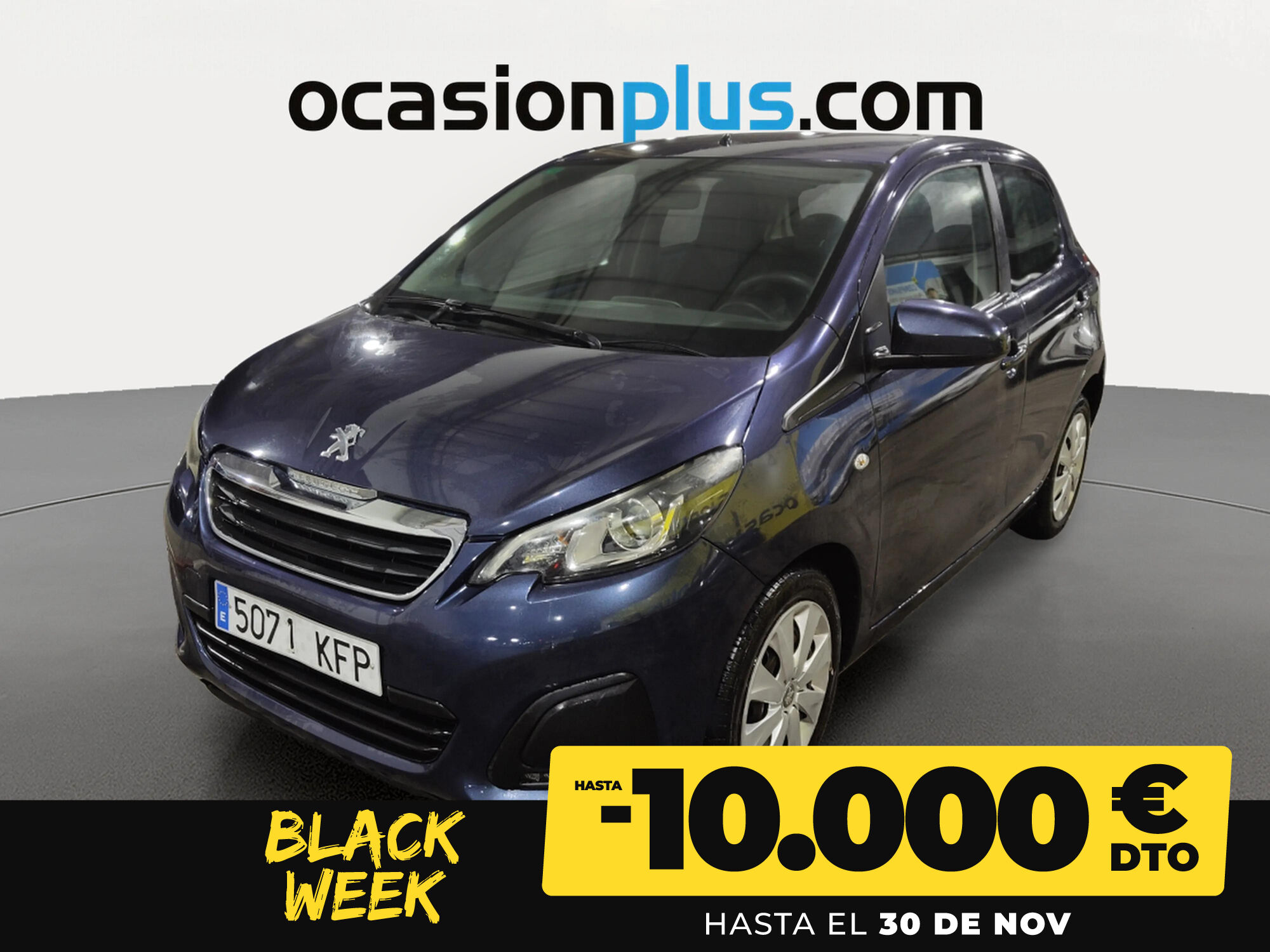 PEUGEOT 108 (1.2 PureTech 60 kW (82 CV)) en Madrid