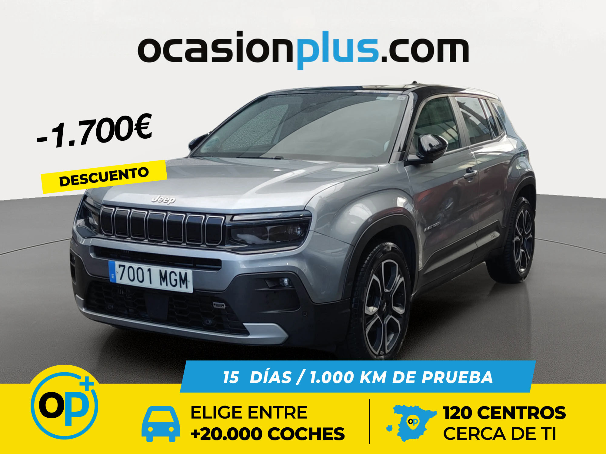 JEEP Avenger (1.2 G Summit 74 kW (100 CV)) en Madrid