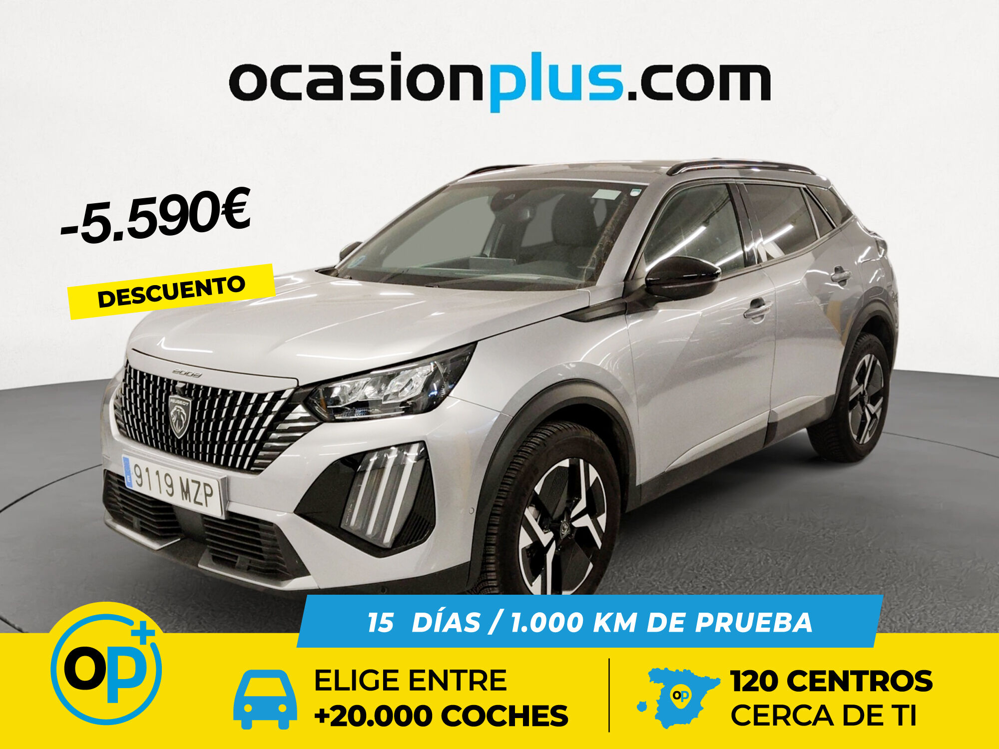 PEUGEOT 2008 (Allure Hybrid eDCS6 100 kW (136 CV)) en Madrid