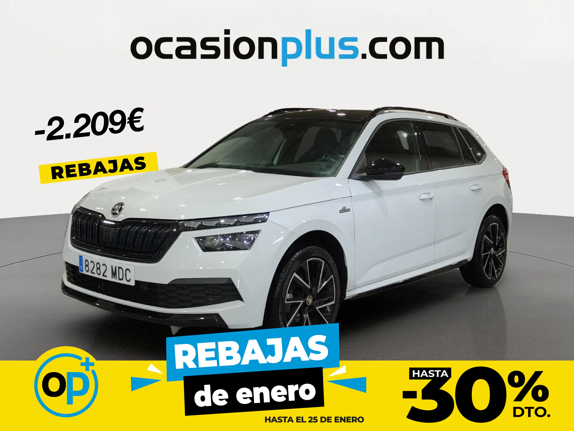 SKODA Kamiq (1.5 TSI Montecarlo 110 kW (150 CV)) en Madrid