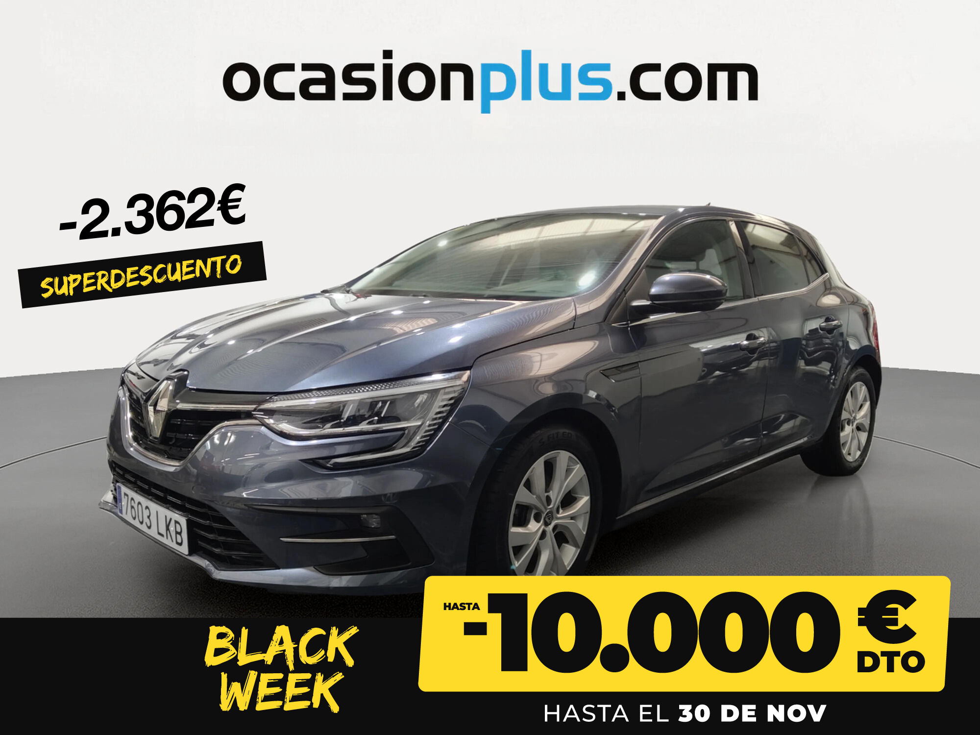 RENAULT Mégane (Intens TCe 85 kW (115 CV) GPF) en Madrid