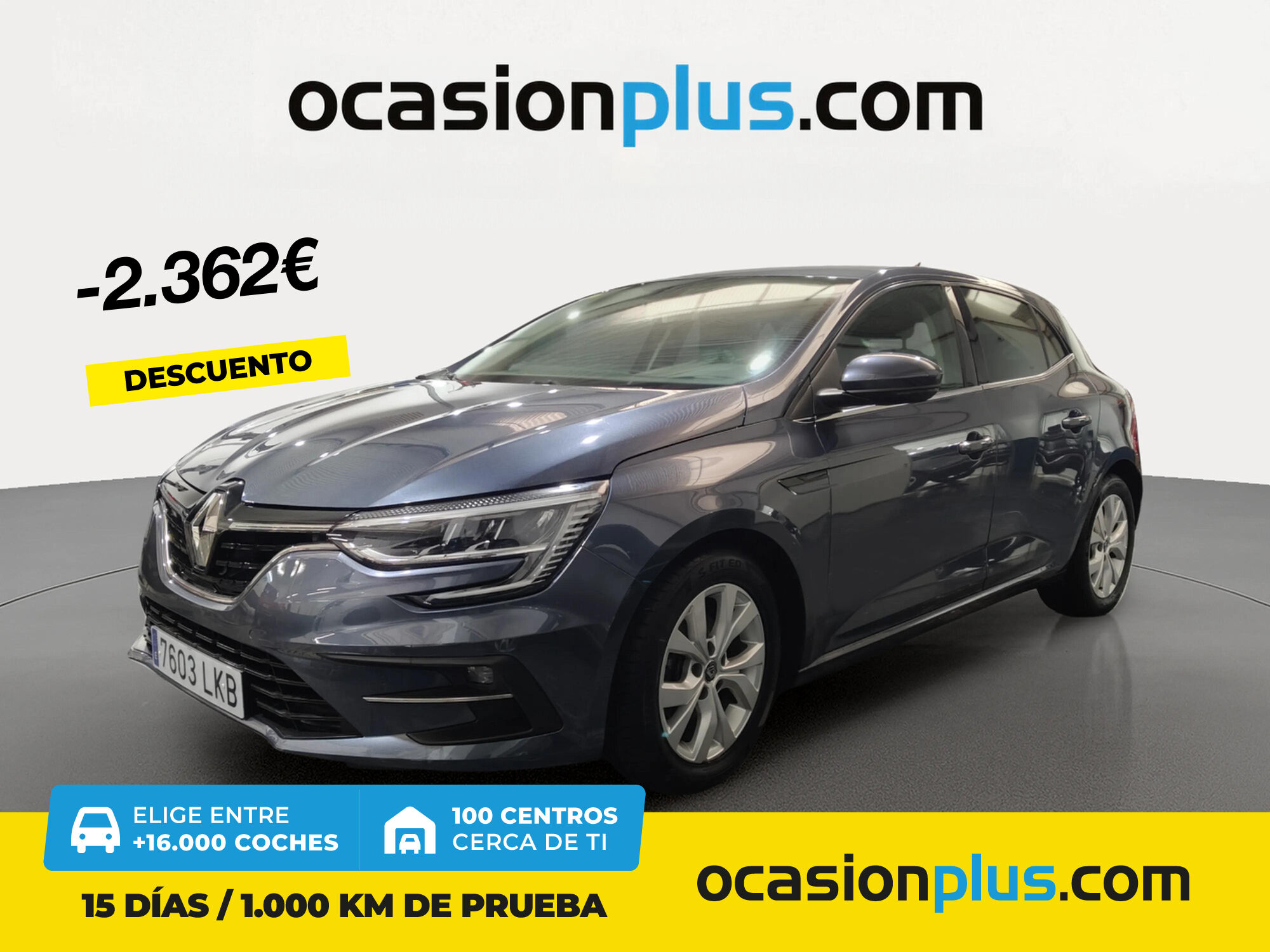 RENAULT Mégane (Intens TCe 85 kW (115 CV) GPF) en Madrid