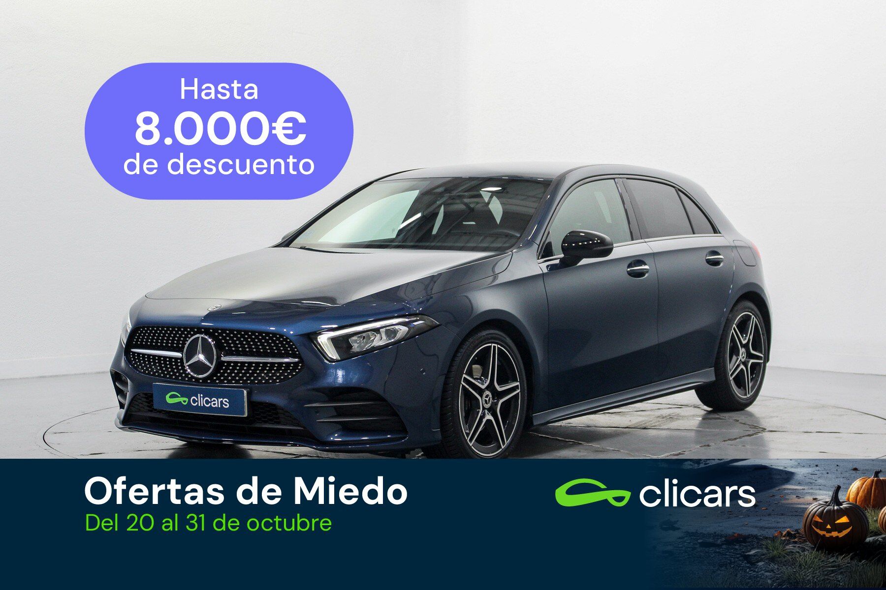 MERCEDES Clase A (A 180d 8G-DCT) en Madrid