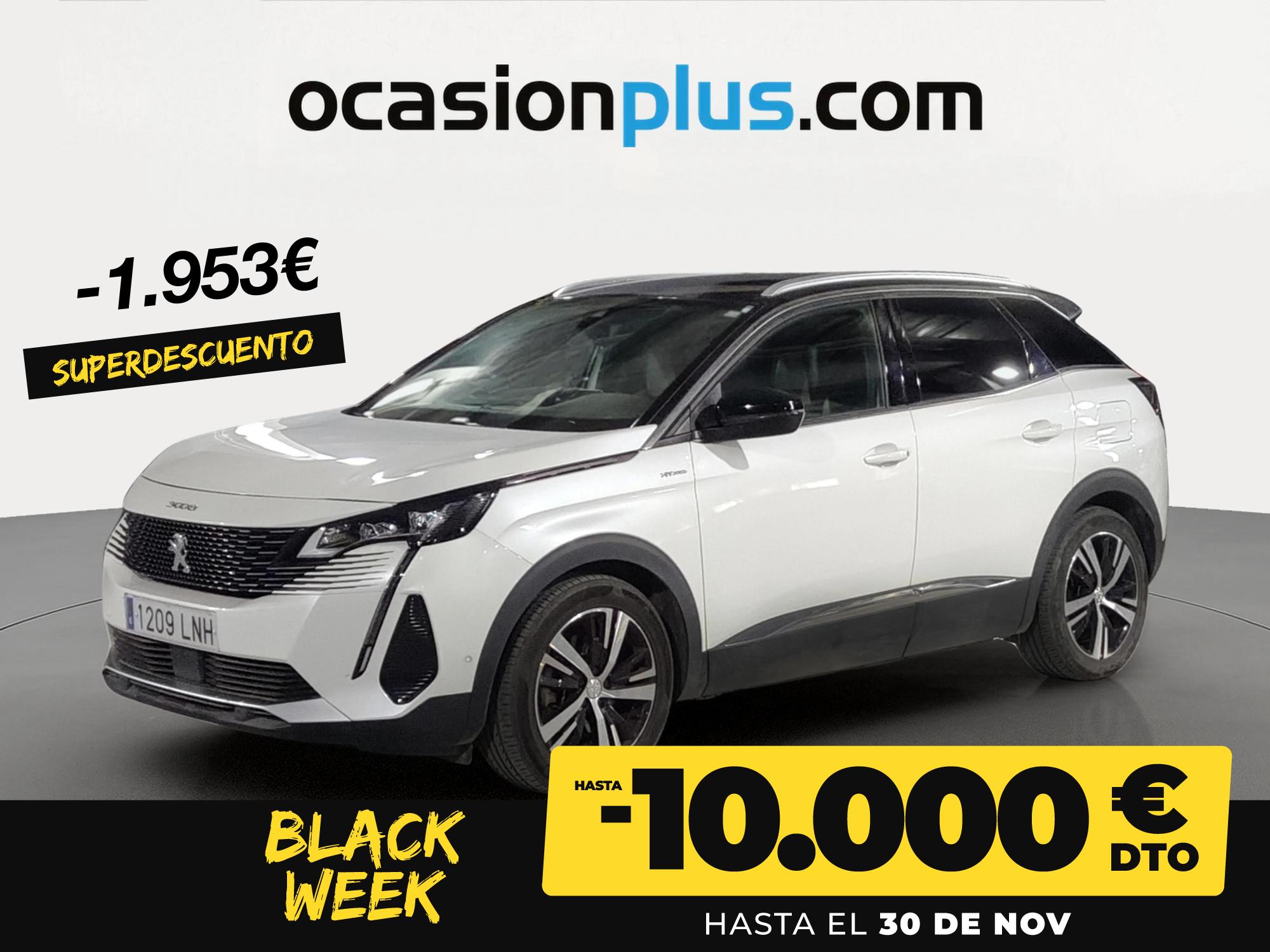 PEUGEOT 3008 (Hybrid 225 GT e-EAT8 165 kW (225 CV)) en Madrid