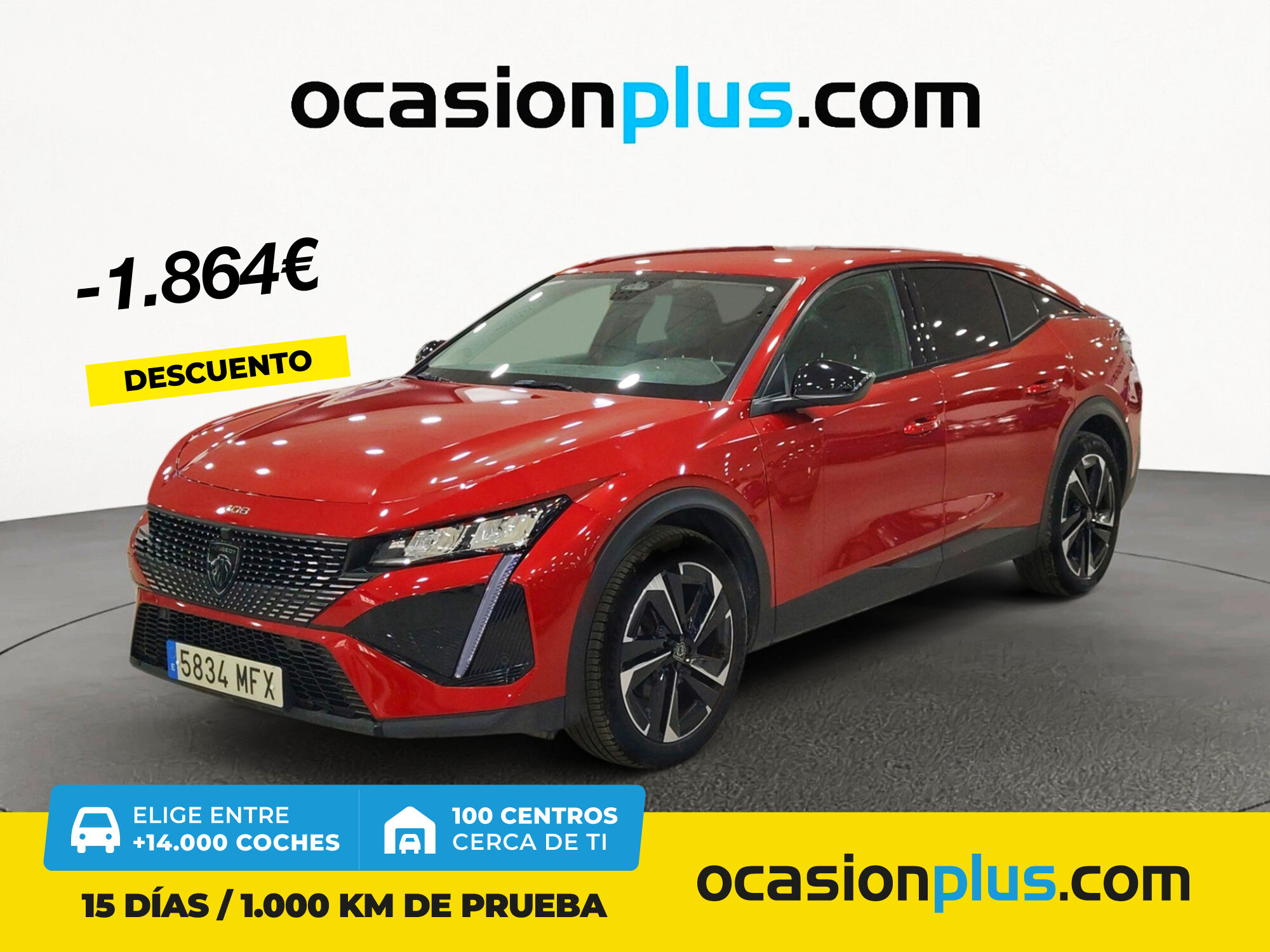 PEUGEOT 408 (Puretech 130 Allure Pack EAT8 96 kW (130 CV)) en Madrid
