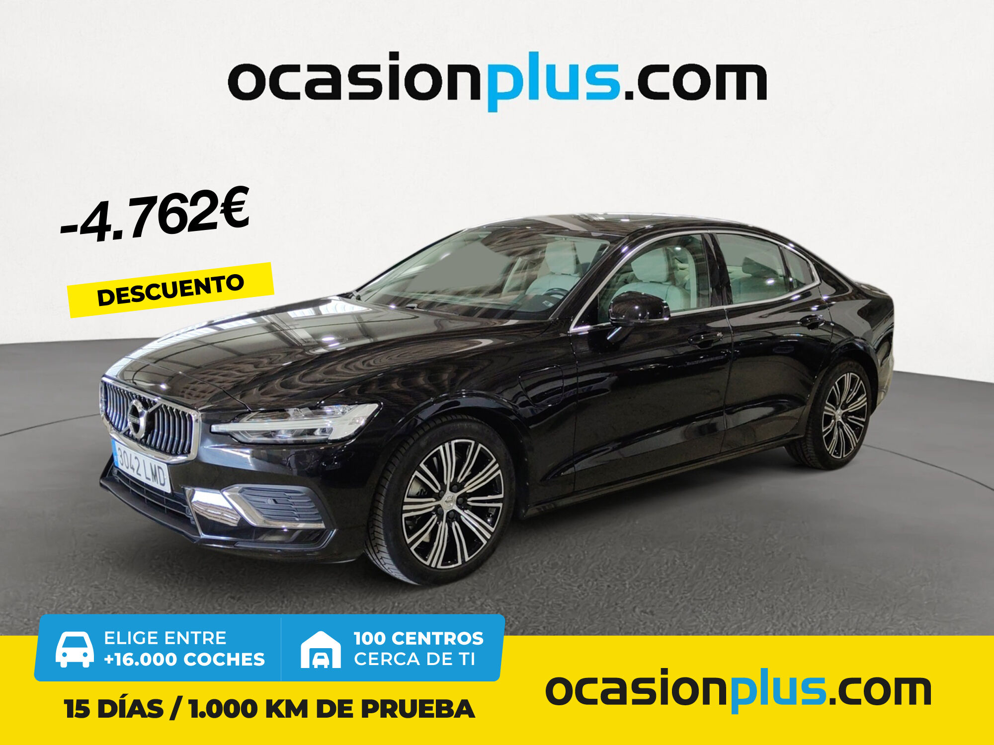 VOLVO S60 (T8 Recharge Inscription Auto 287 kW (390 CV)) en Madrid