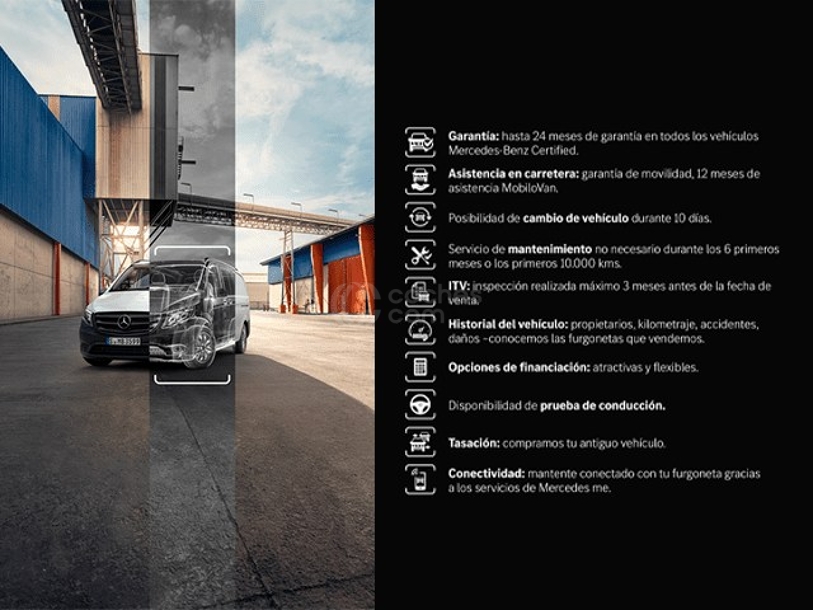 Foto del MERCEDES Vito Furgón 110CDI Base Larga