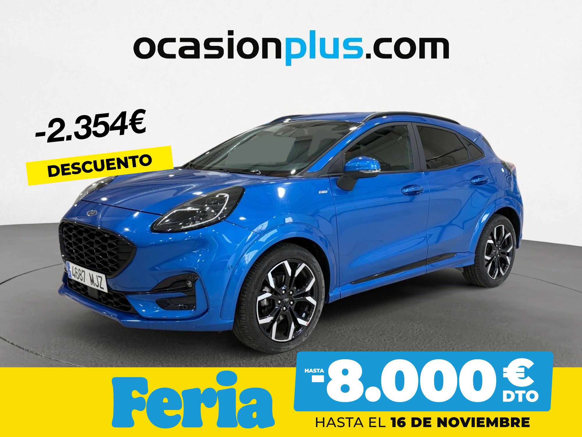 FORD Puma (1.0 EcoBoost MHEV ST-Line X Auto 114 kW (155 CV)) en Madrid