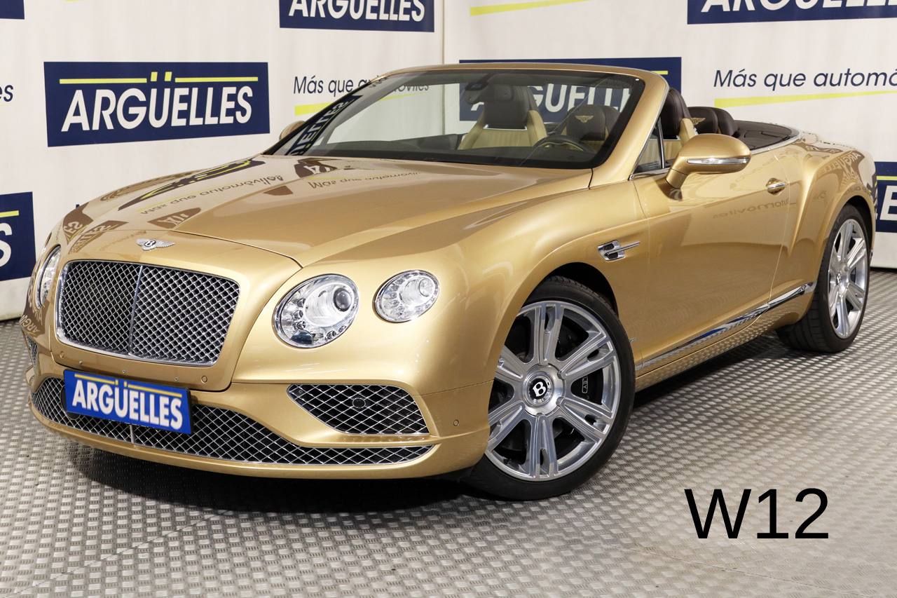 BENTLEY Continental (GTC 6.0 W12 Cabrio 590cv) en Madrid