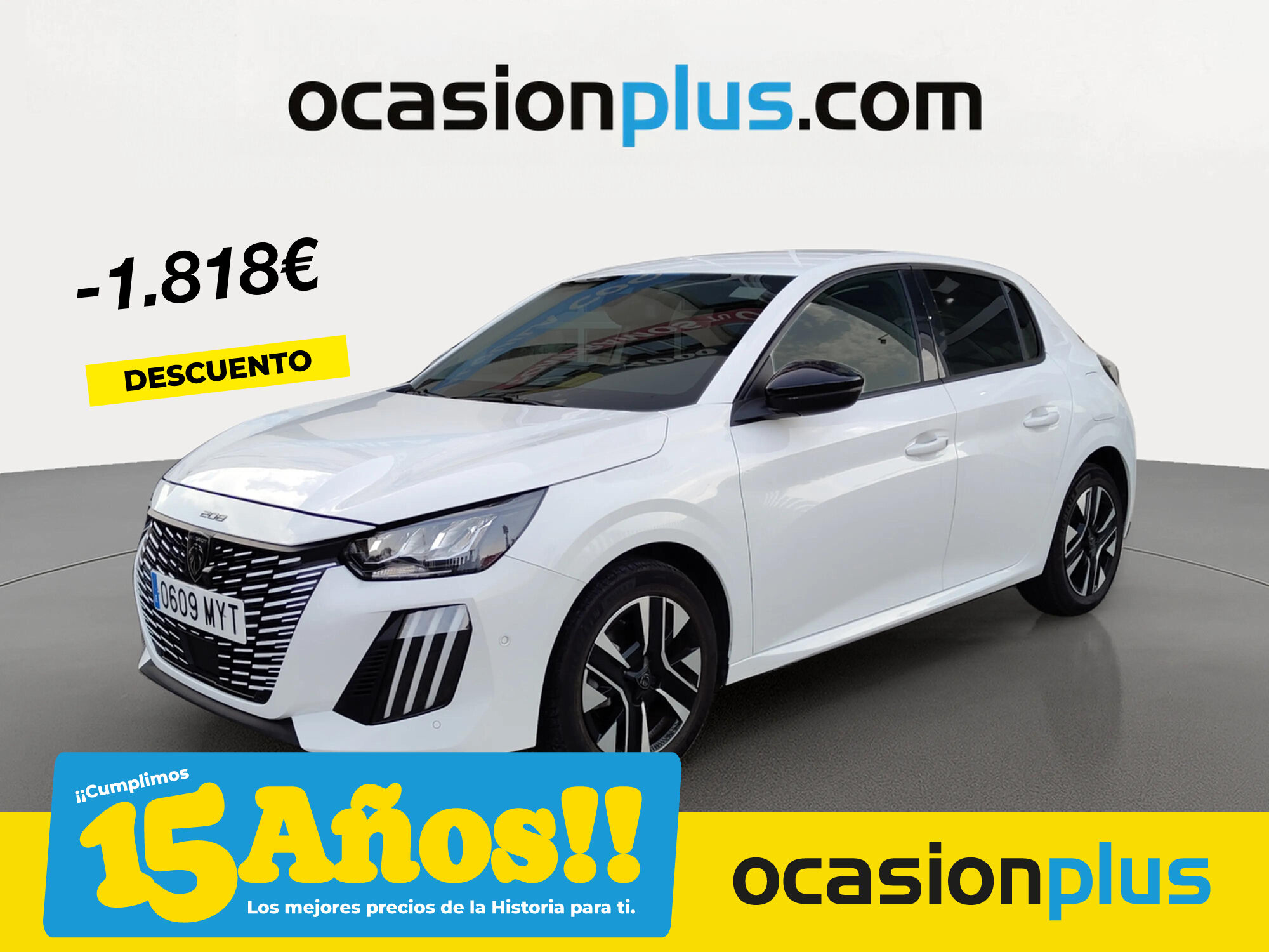 PEUGEOT 208 (Allure Hybrid eDCS6 75 kW (100 CV)) en Madrid