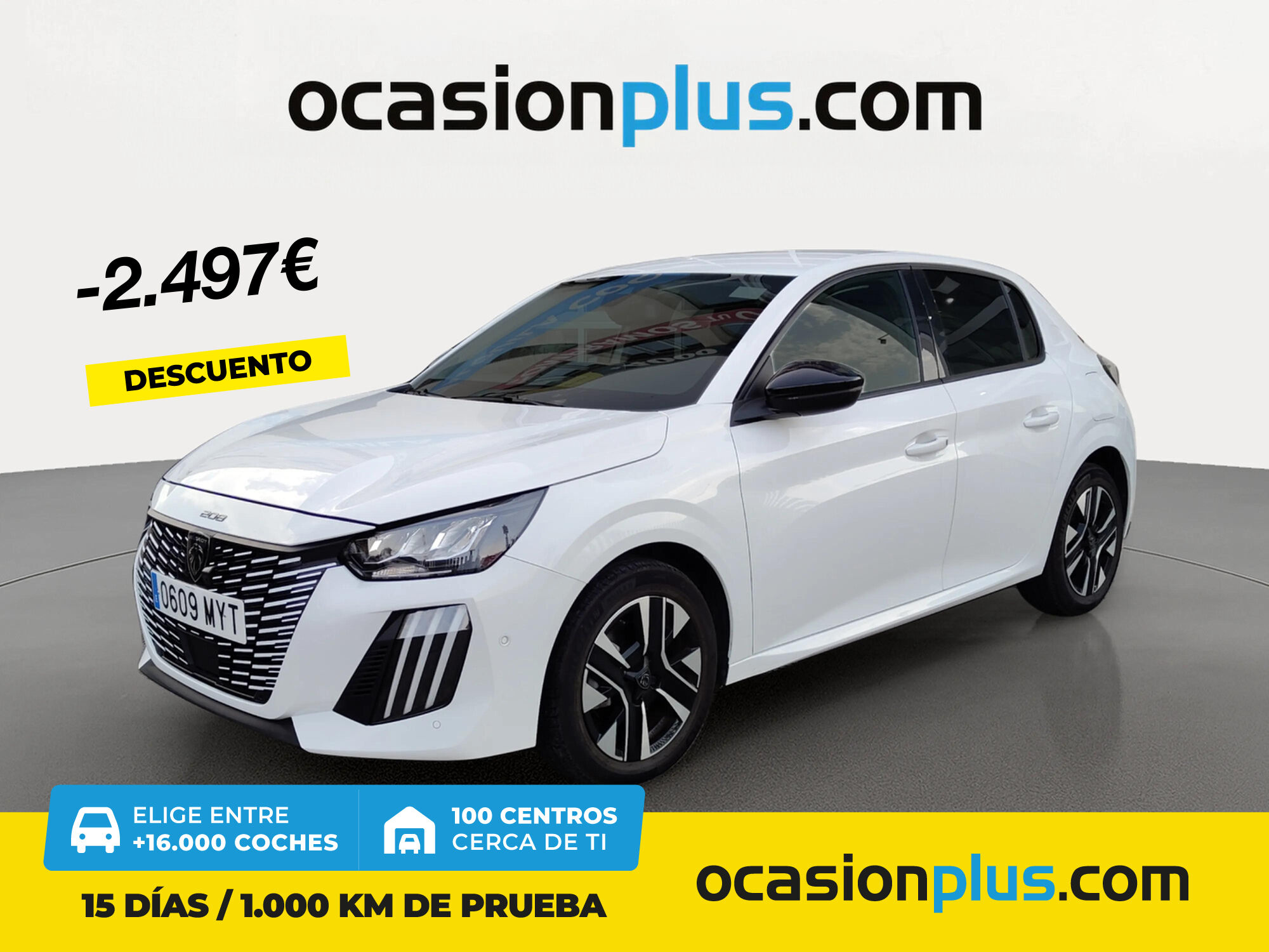 PEUGEOT 208 (Allure Hybrid eDCS6 75 kW (100 CV)) en Madrid