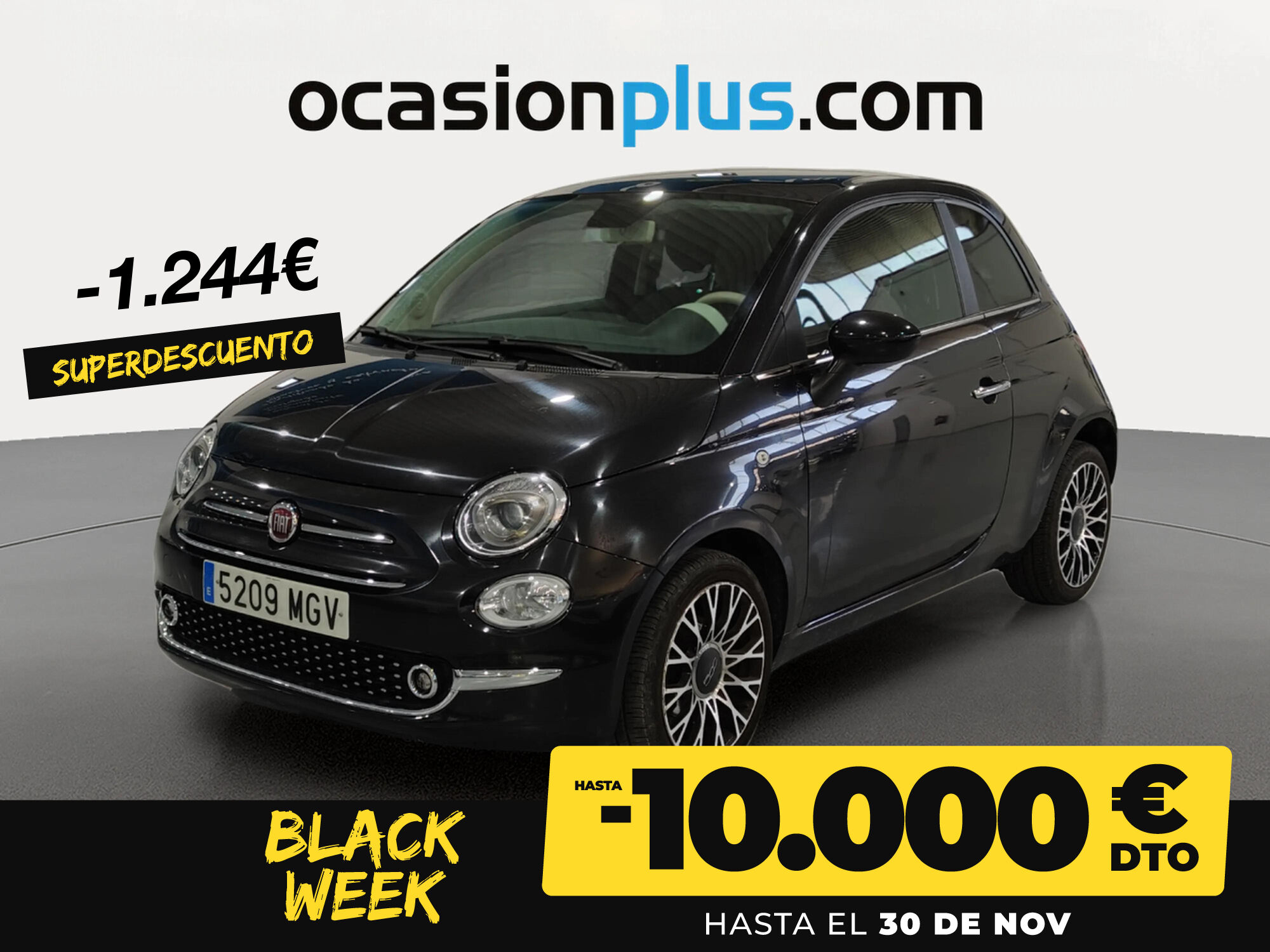 FIAT 500 (1.0 Hybrid Dolcevita 51 kW (70 CV)) en Madrid