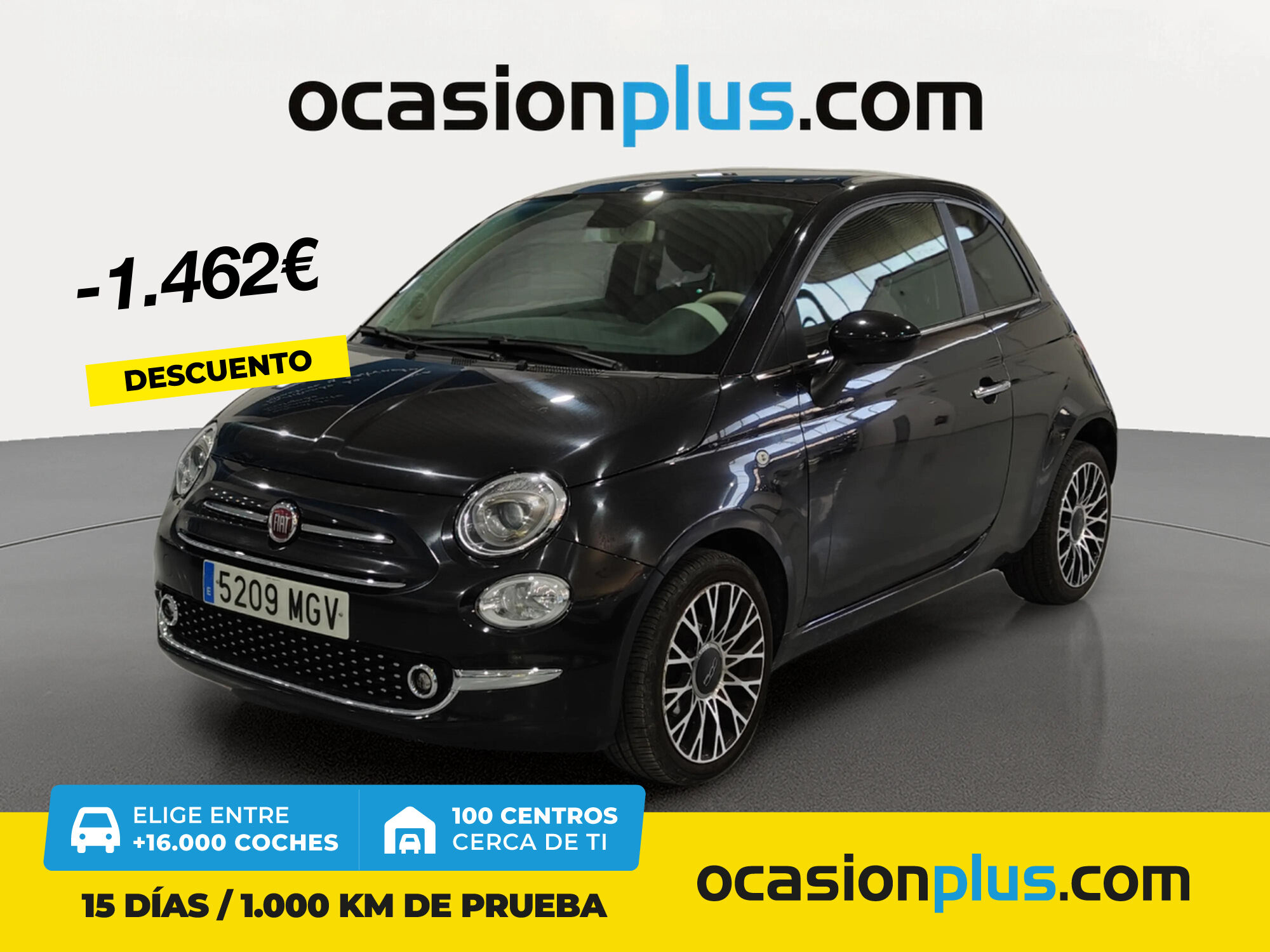 FIAT 500 (1.0 Hybrid Dolcevita 51 kW (70 CV)) en Madrid